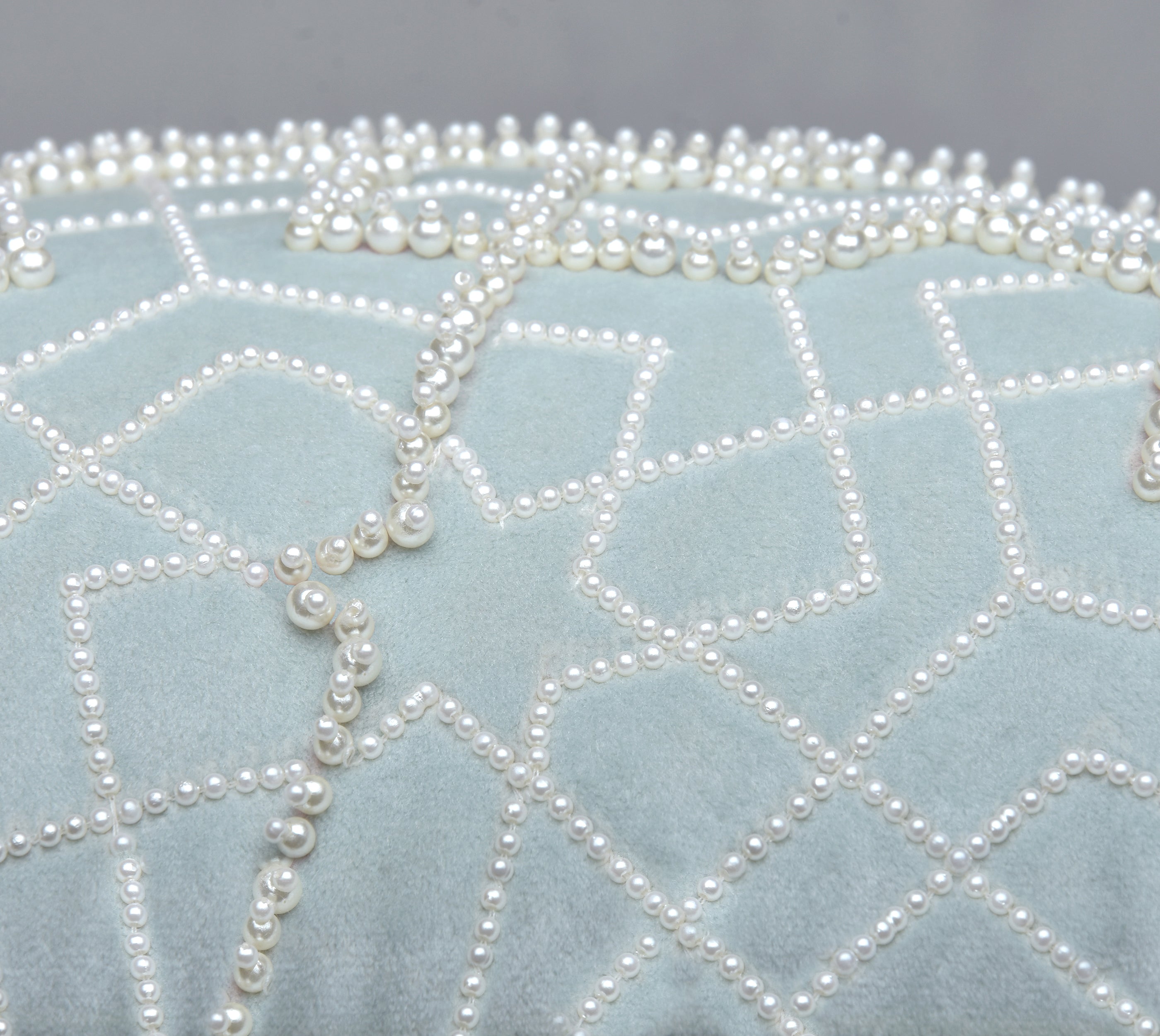 MYSTIC Light Mint Velvet Cushion Cover