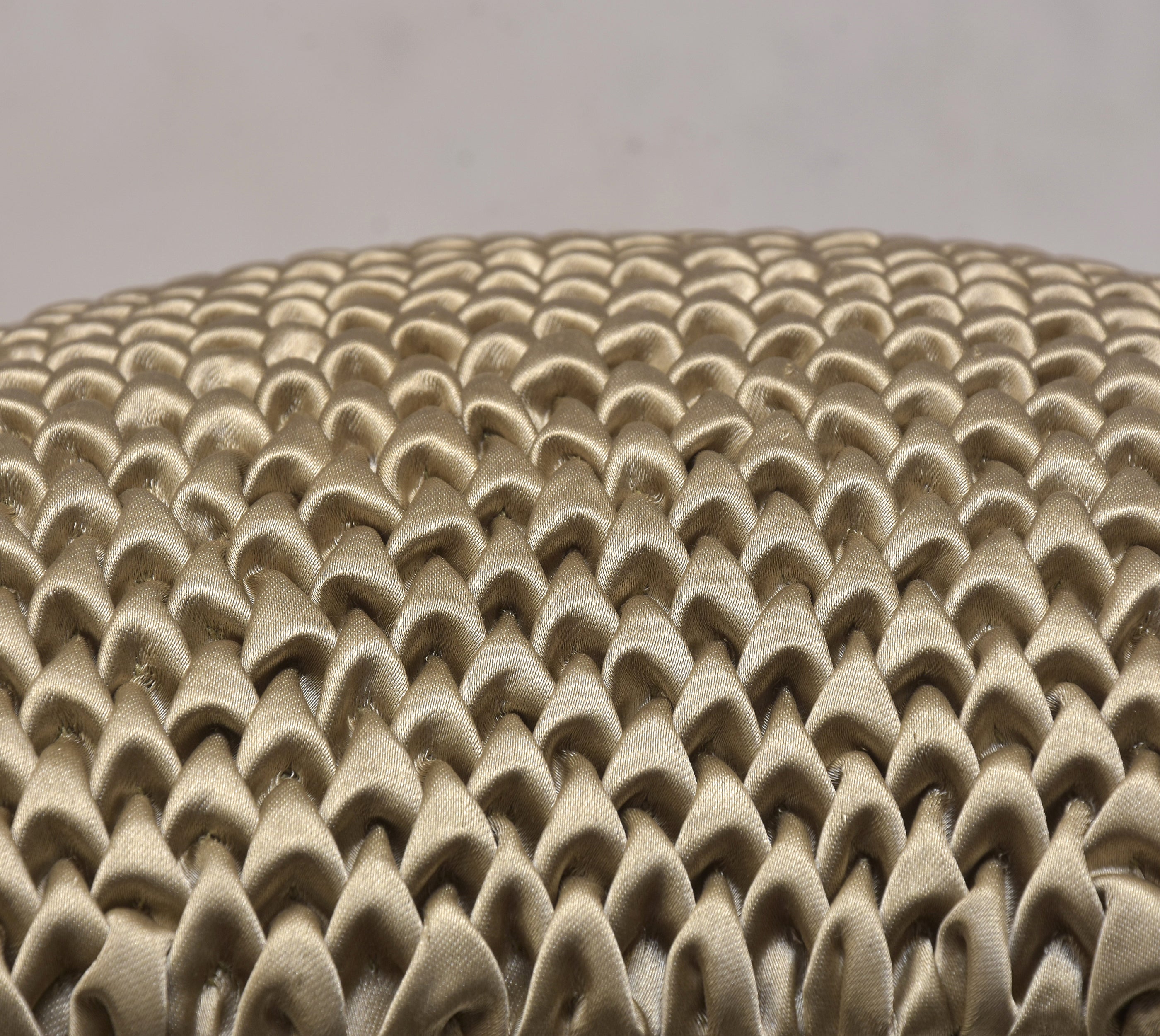STELLAR Gold Smocking Cushion Cover