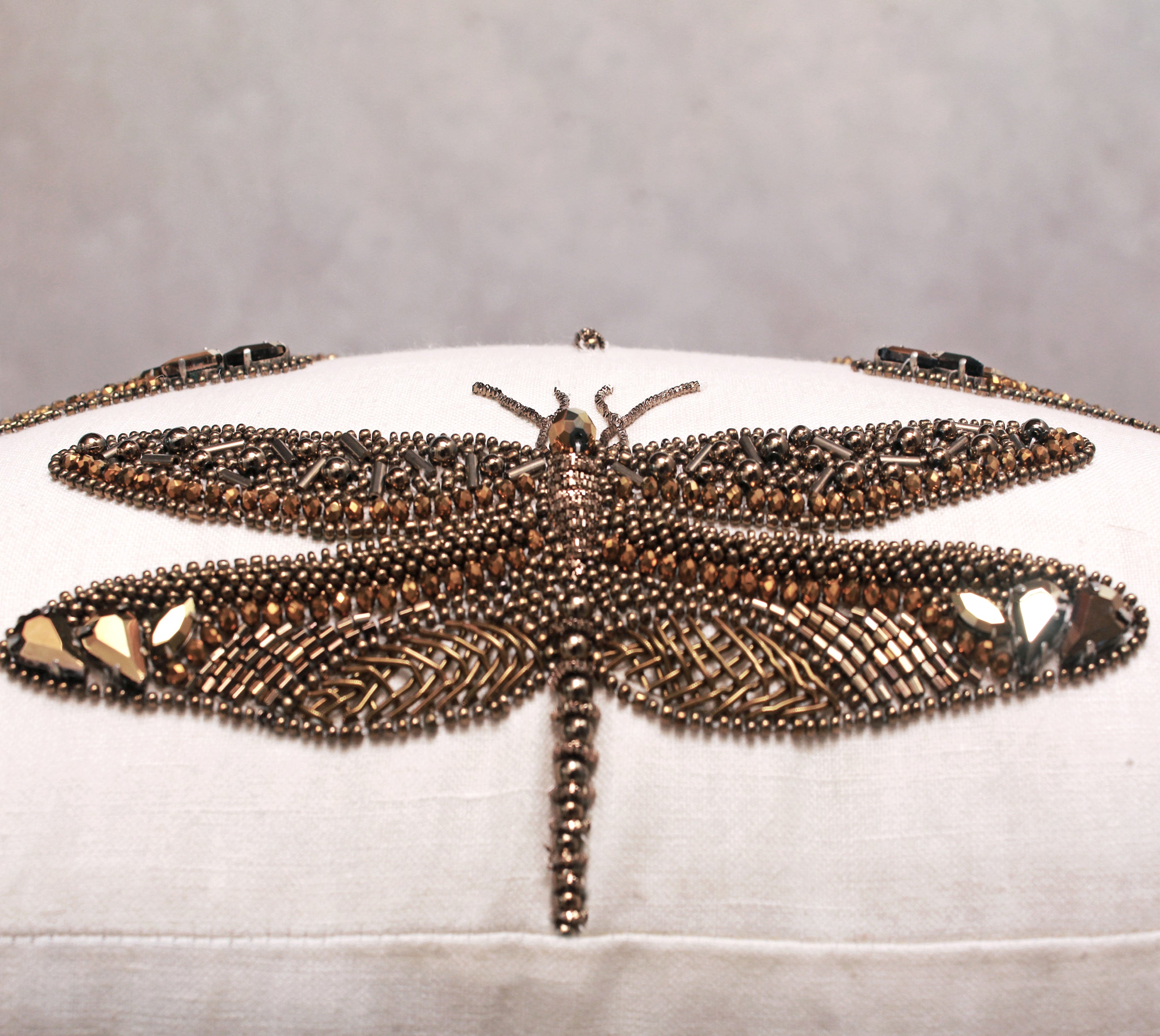 GRACE Off white Cotton Cushion Cover