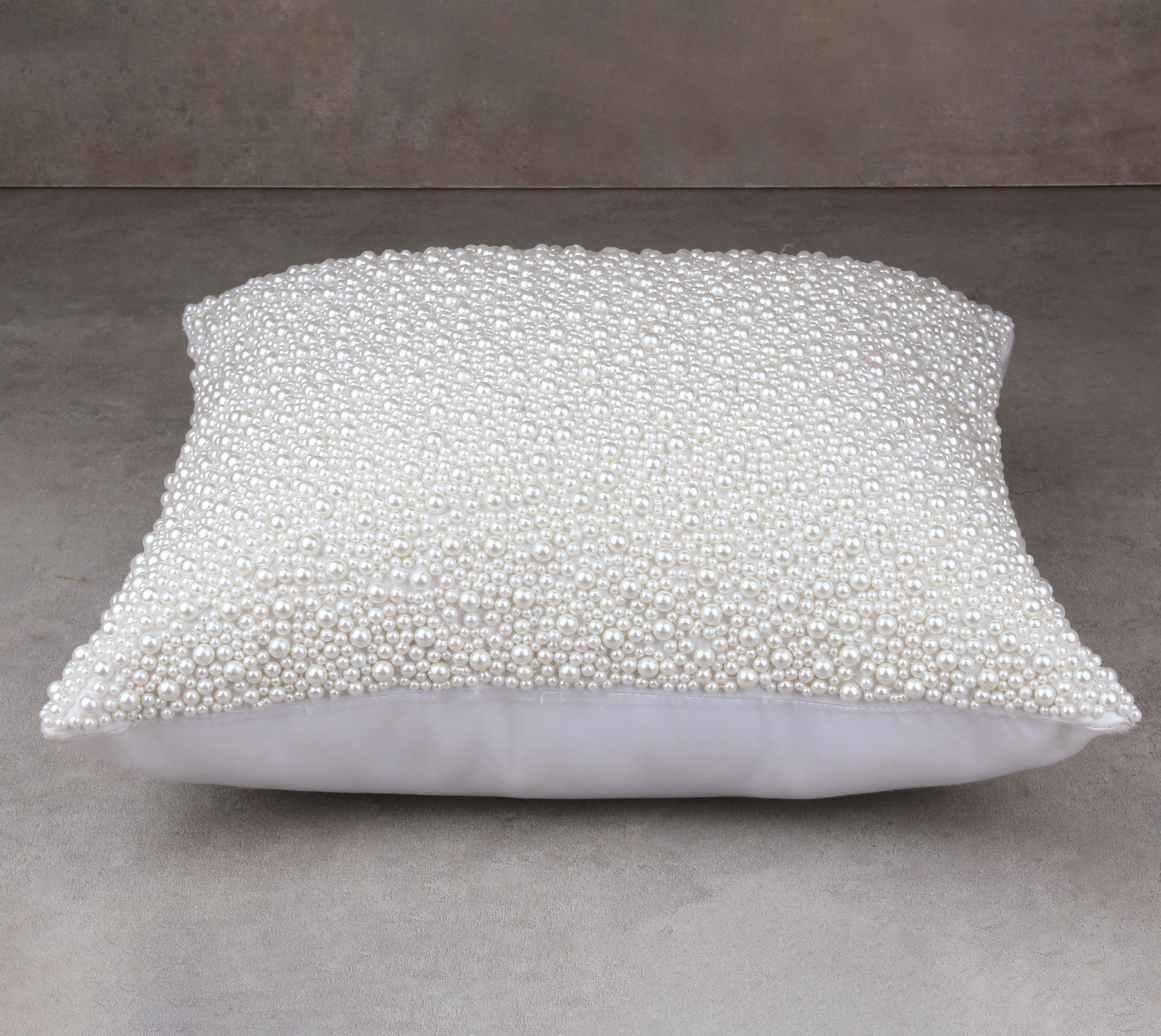 Off-white Pearl Cushion Cover Success