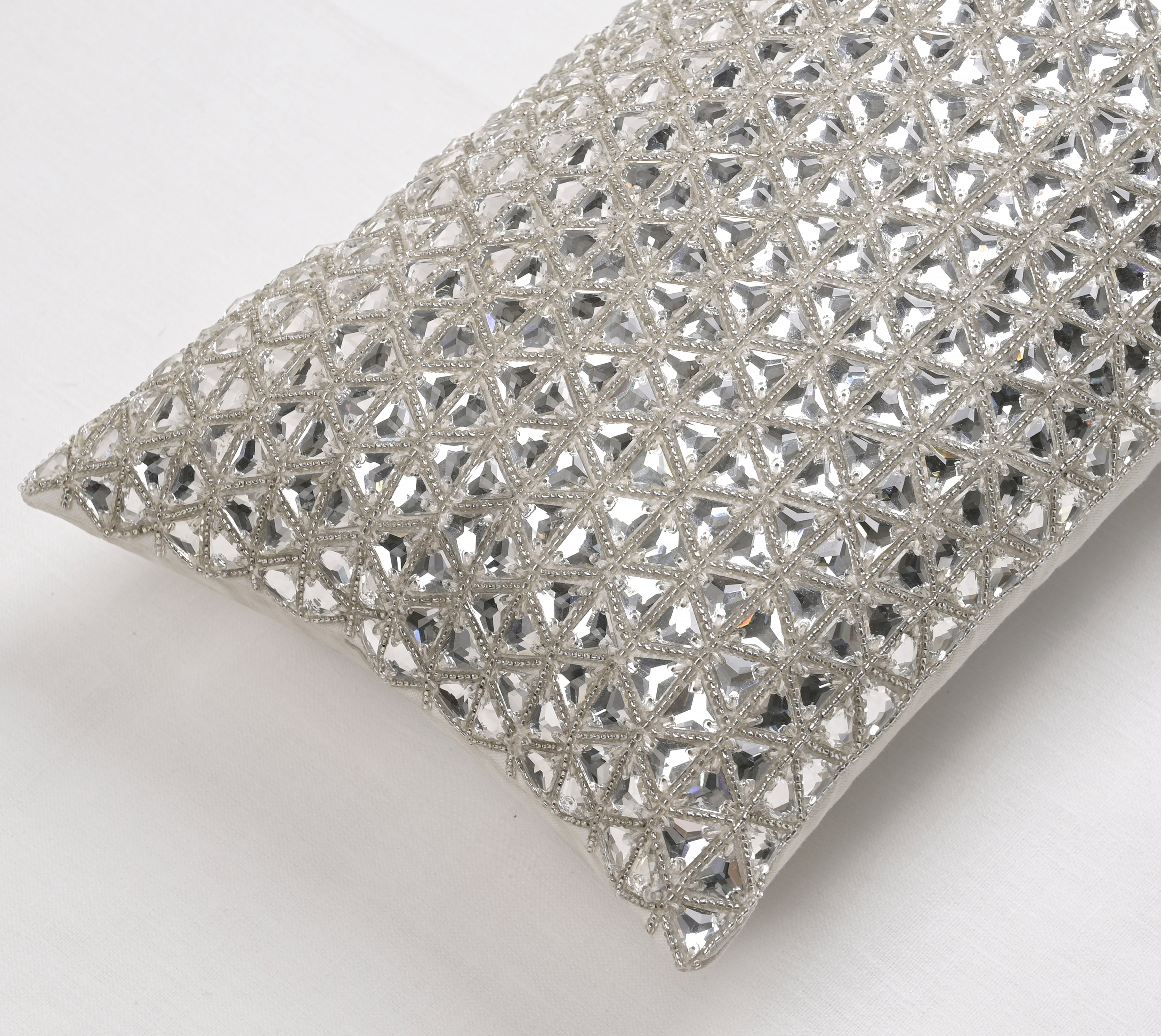 SOFIA Silver Bling Cushion cover