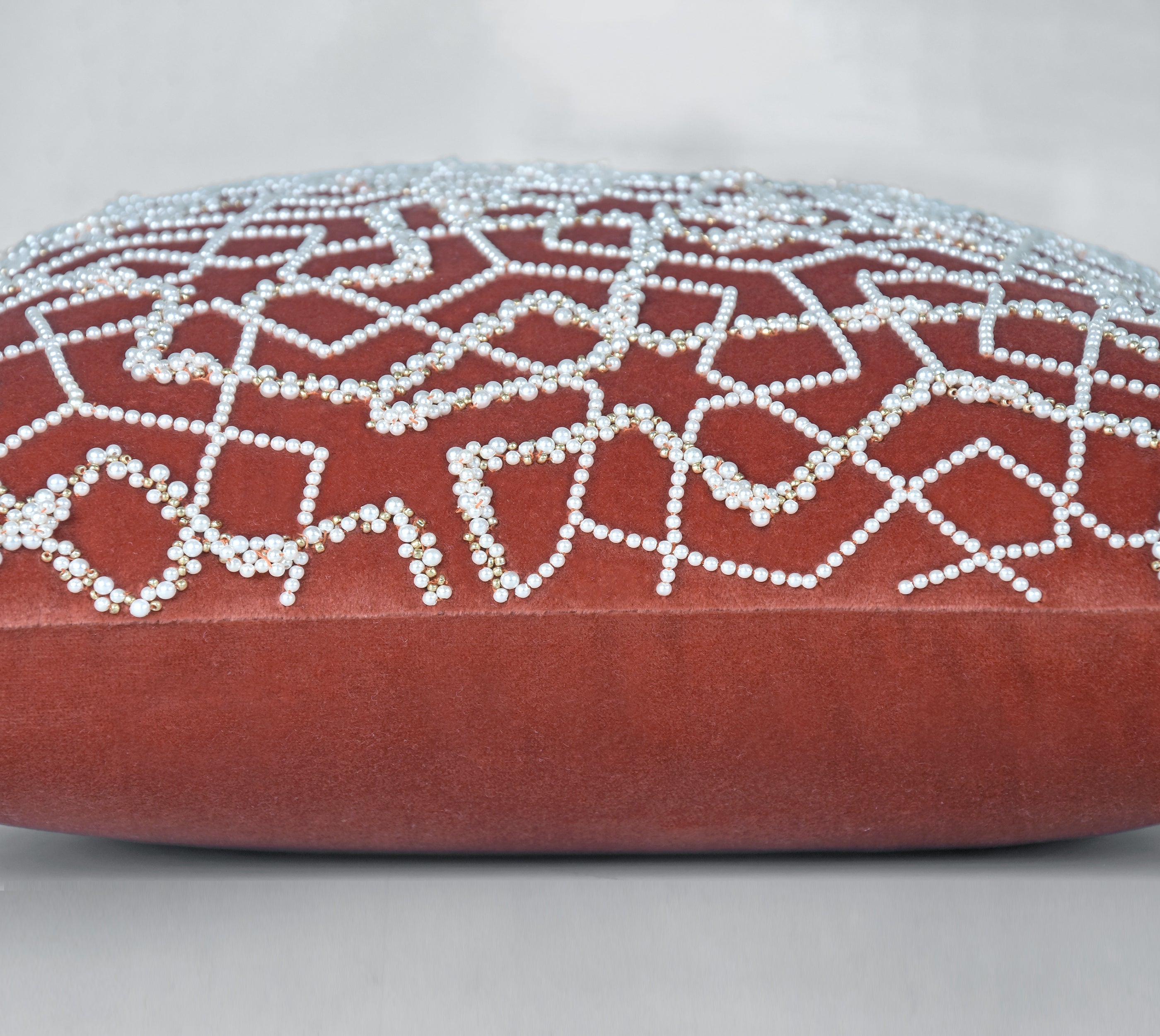 MYSTIC Rust Velvet Cushion Cover