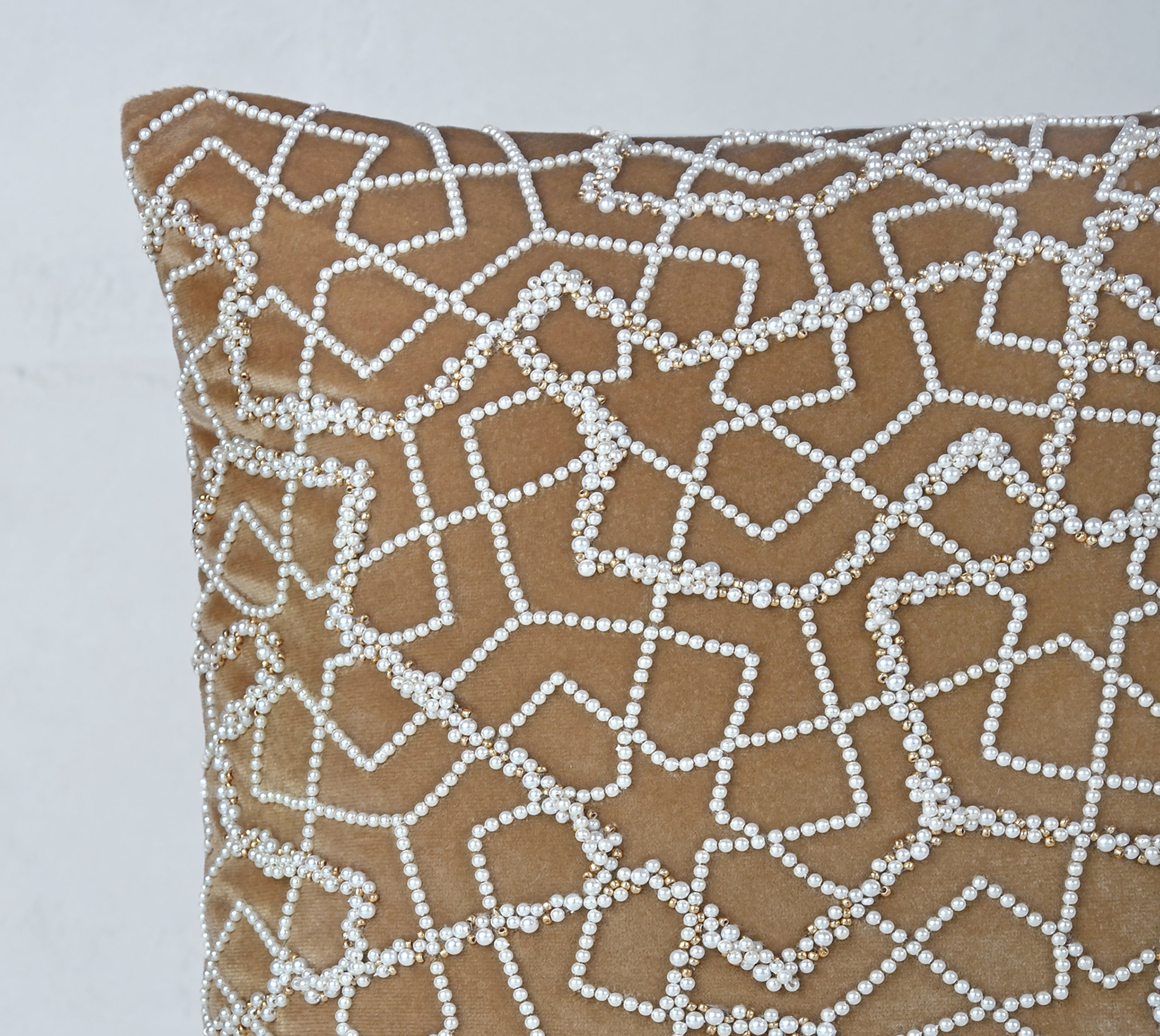MYSTIC Gold Velvet Cushion Cover