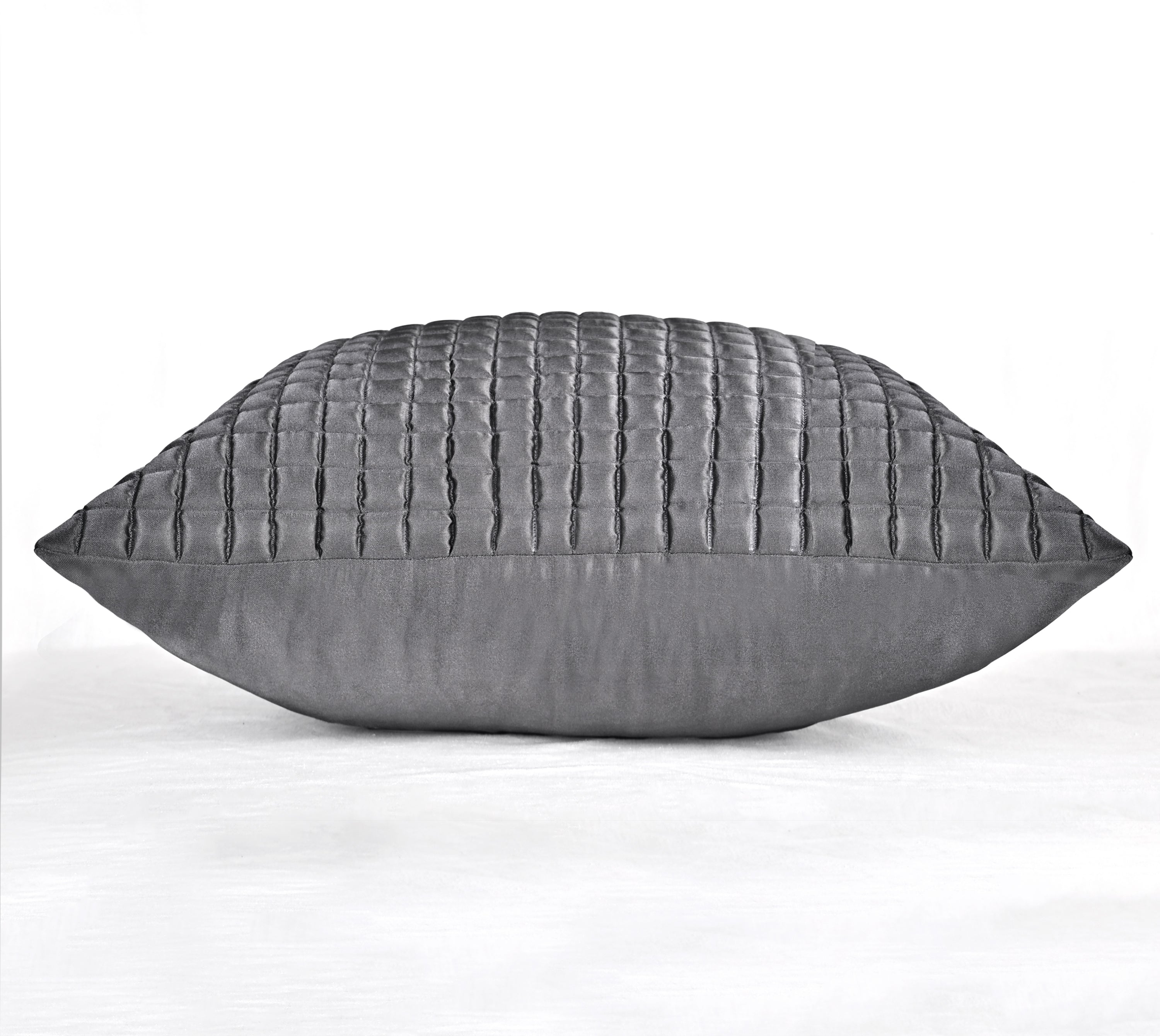 QUINCY Dark Grey Euro Sham