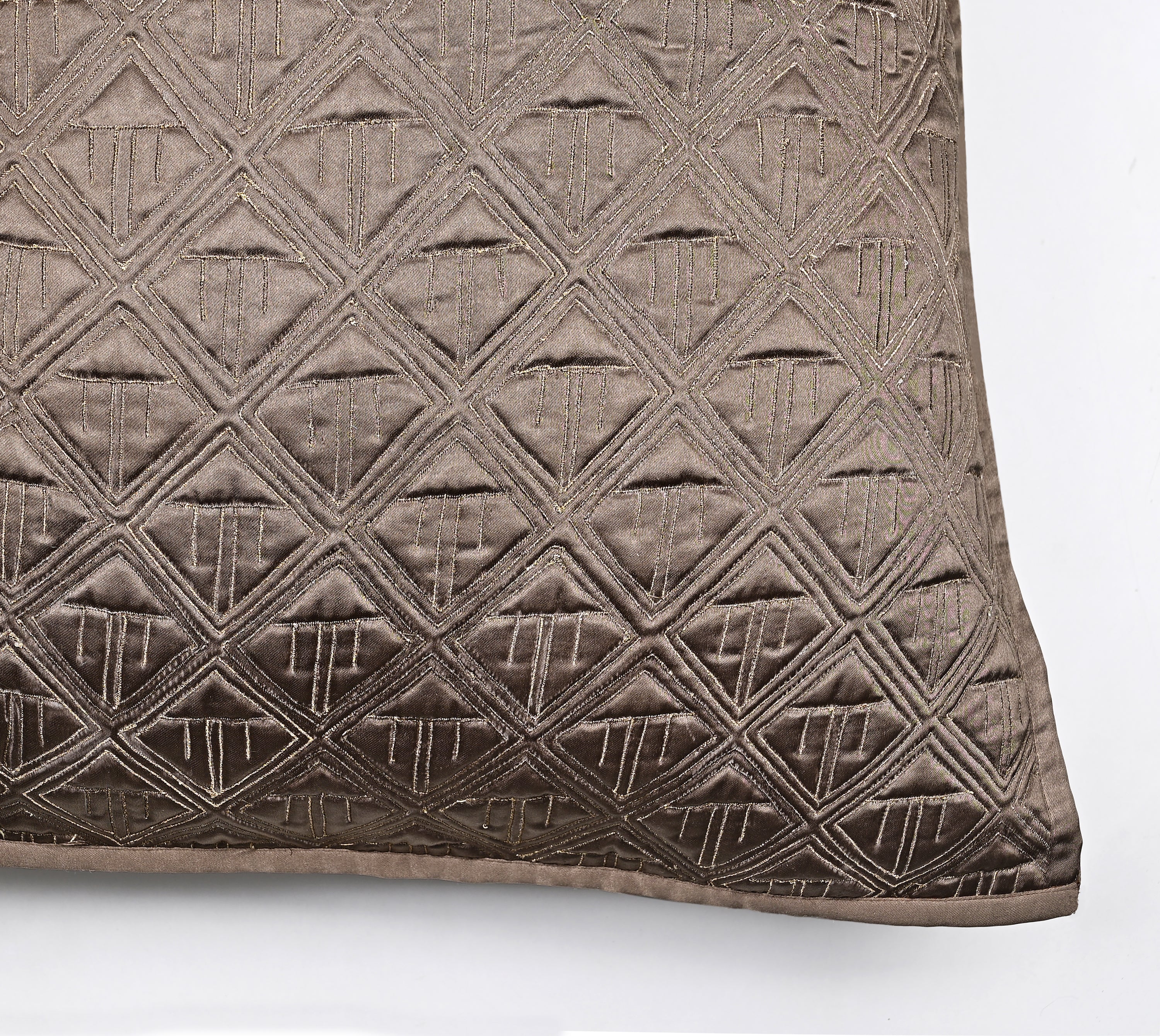 BEAUMONT Brown Euro Sham