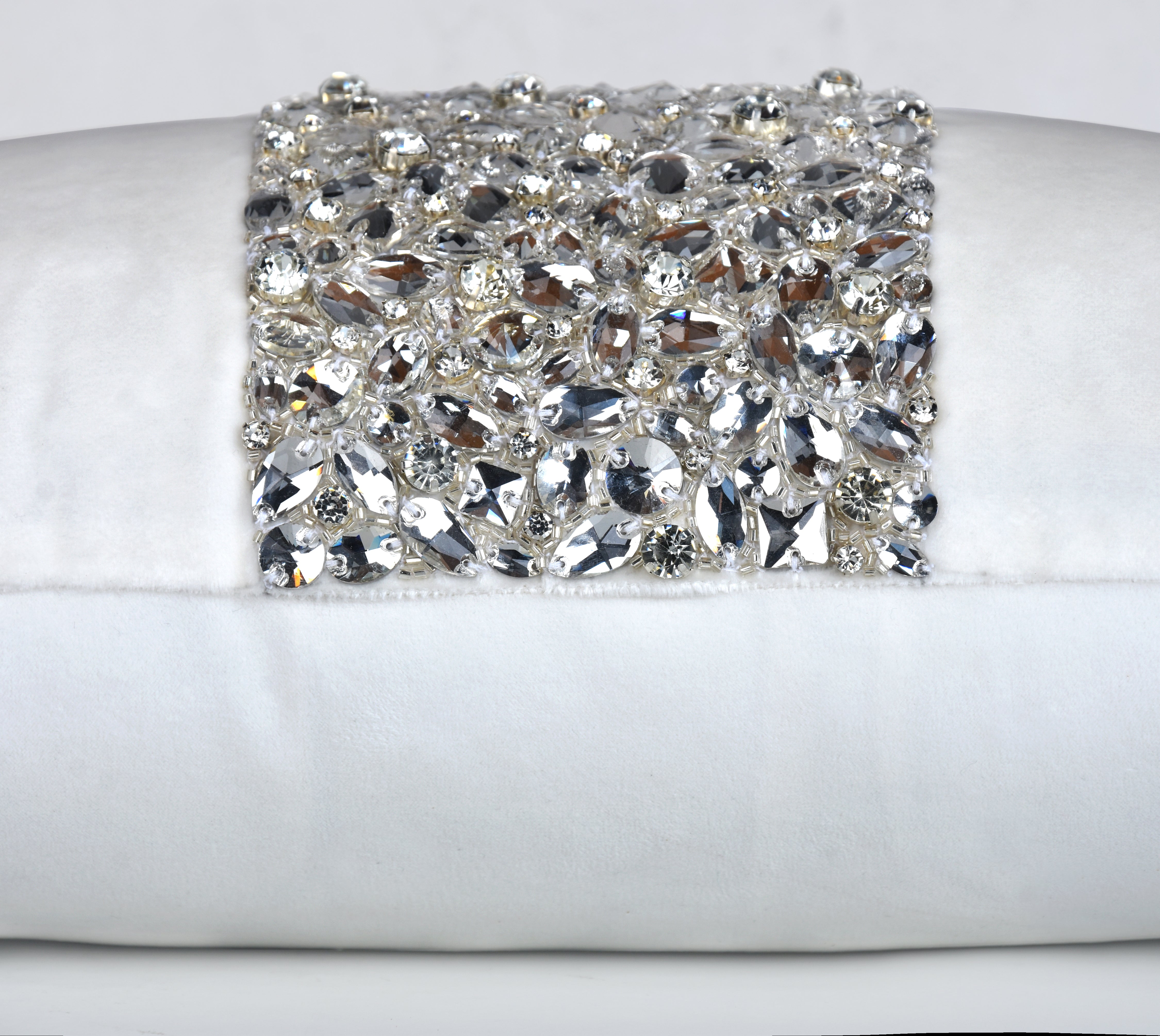 ALICE White Velvet Cushion Cover