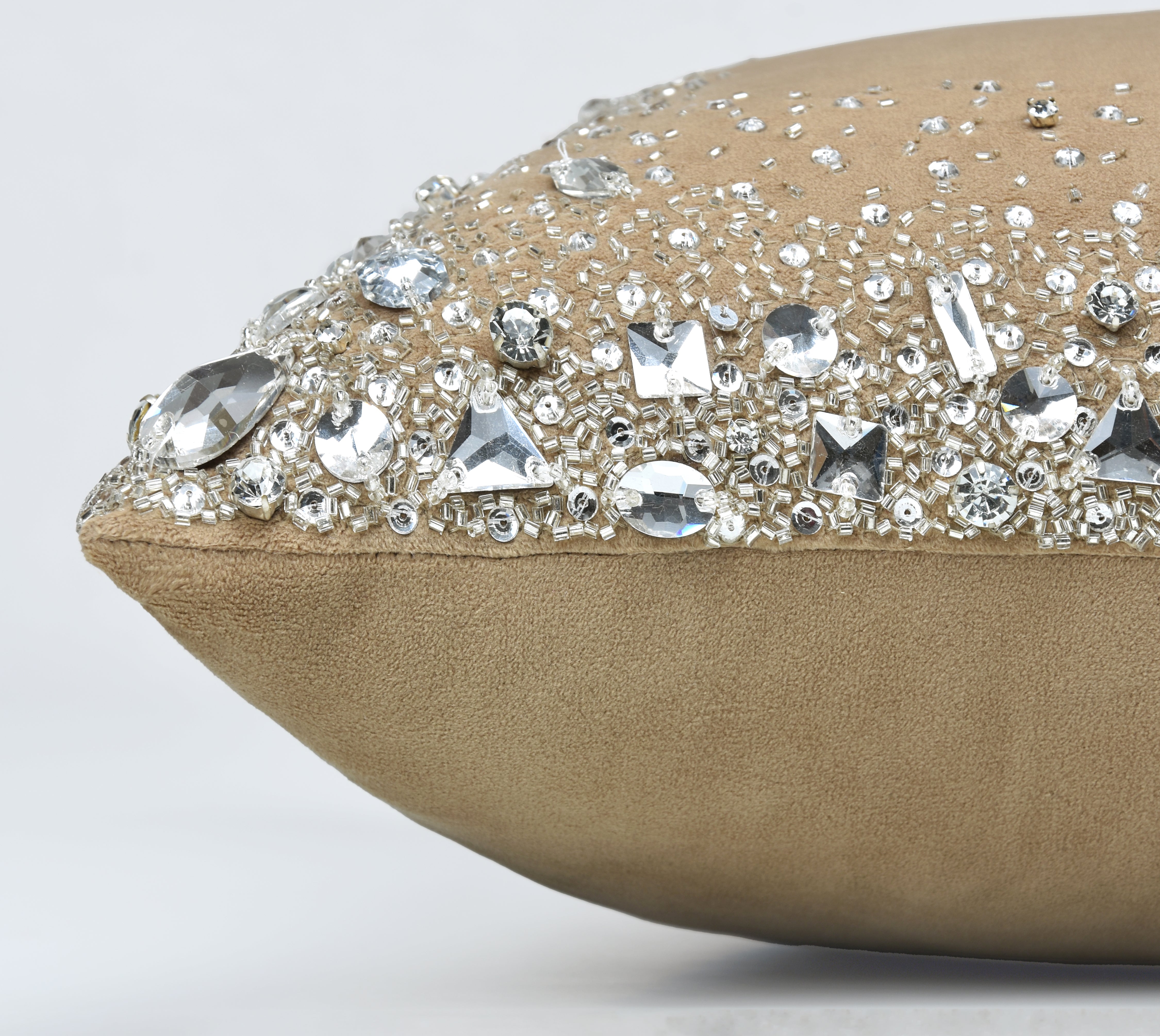 LUMIERE Gold Bling Cushion Cover