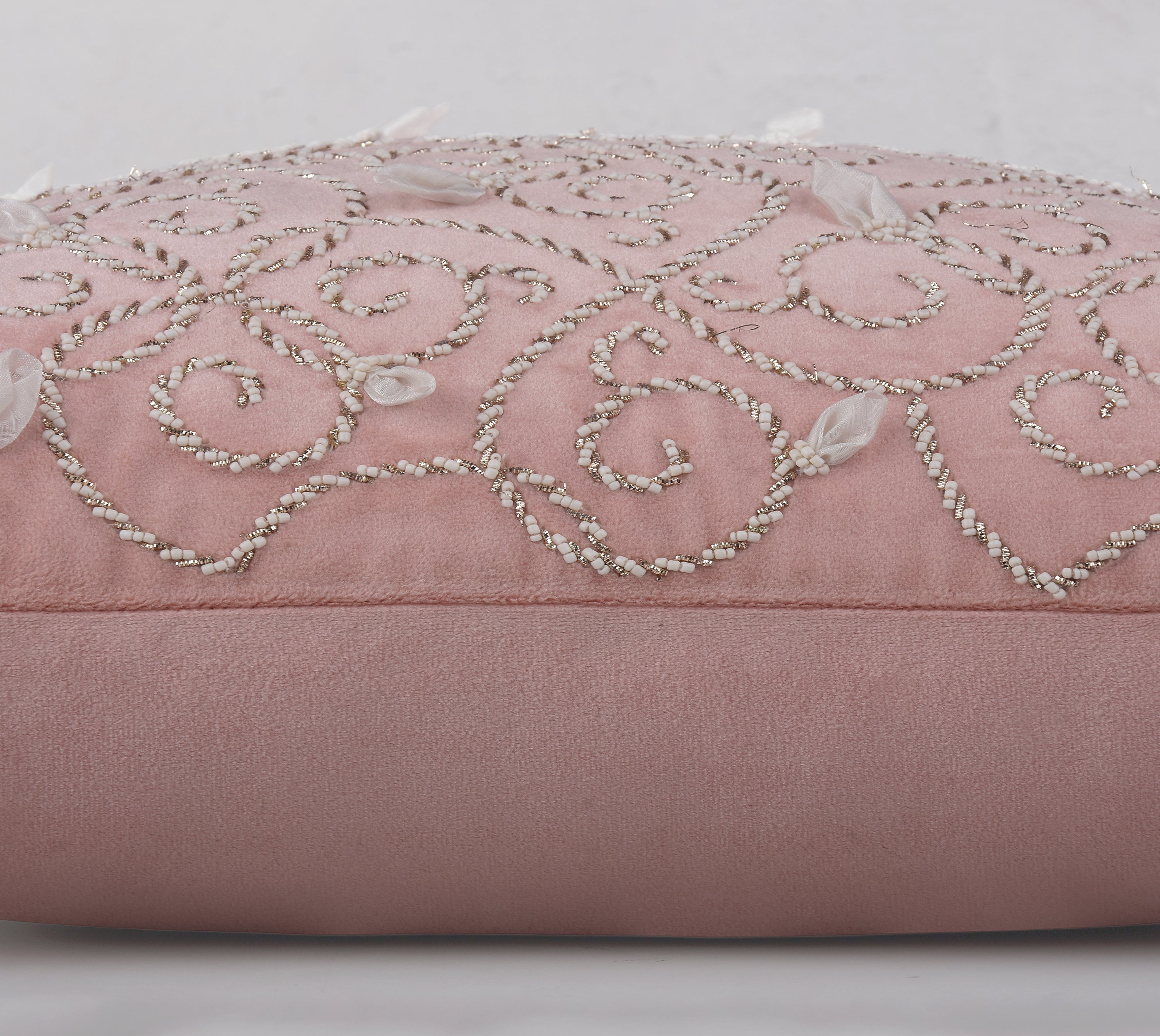 PATINA Pink Velvet Cushion Cover