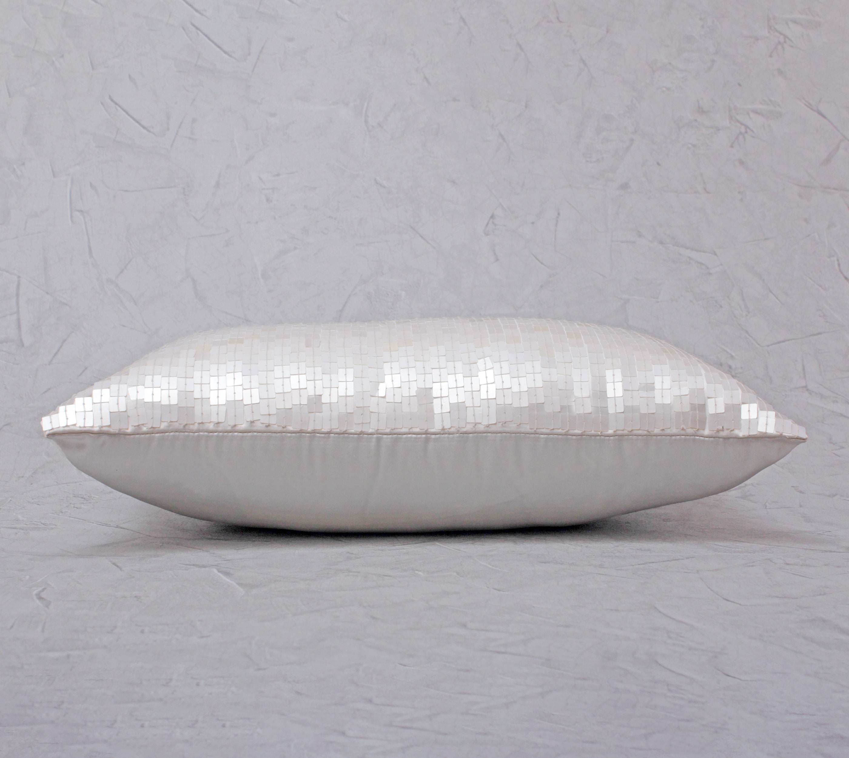 SPRITZ Off white Sequins Cushion Cover