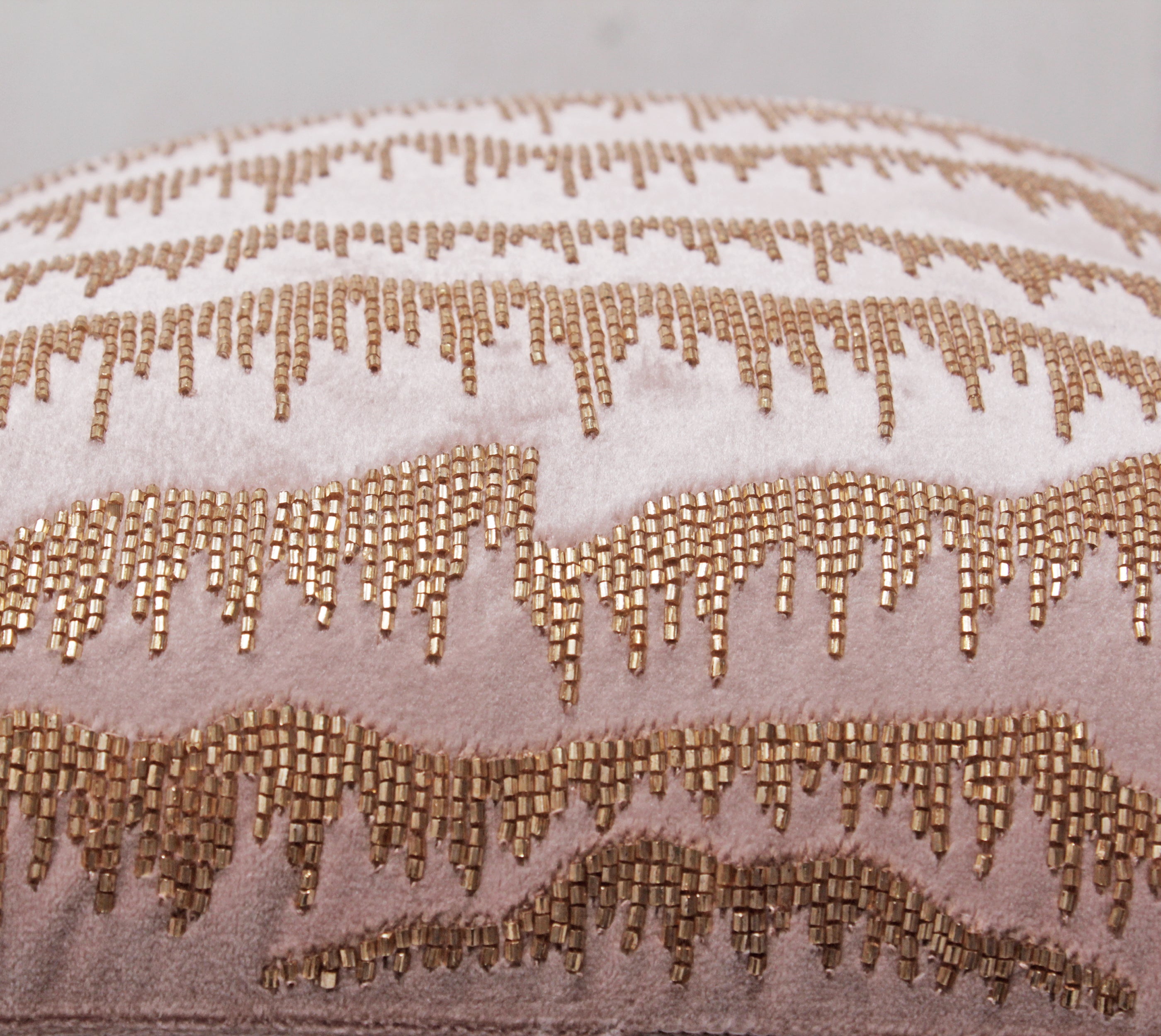 DELLA Pink Velvet Cushion Cover