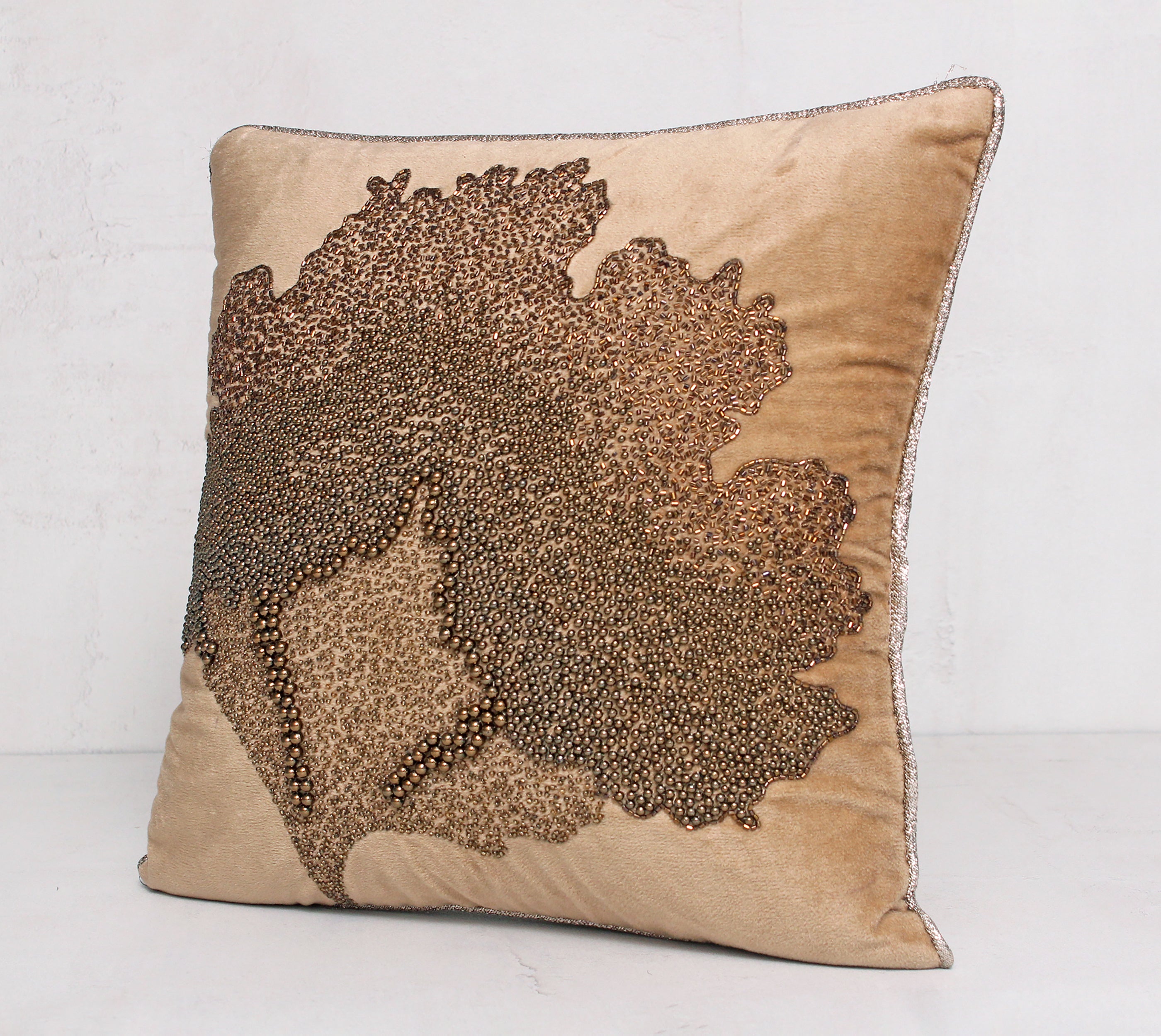 FLARE Gold Velvet Cushion Cover