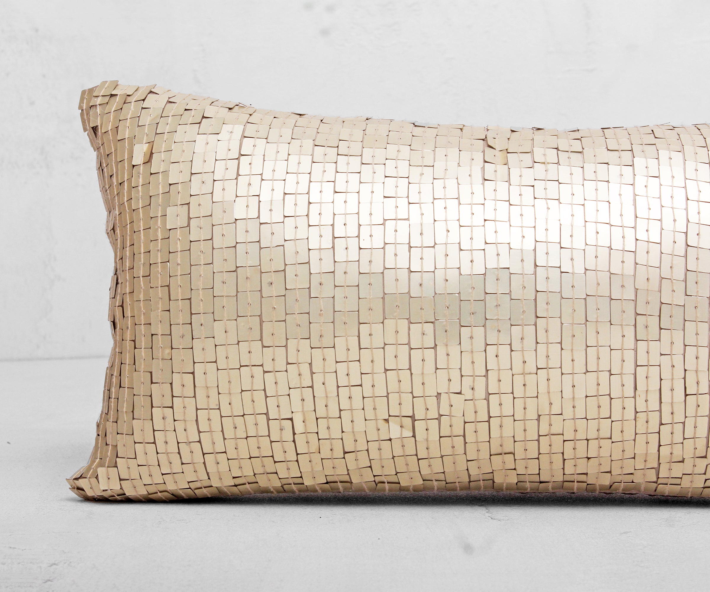 SPRITZ Gold Sequins Cushion Cover