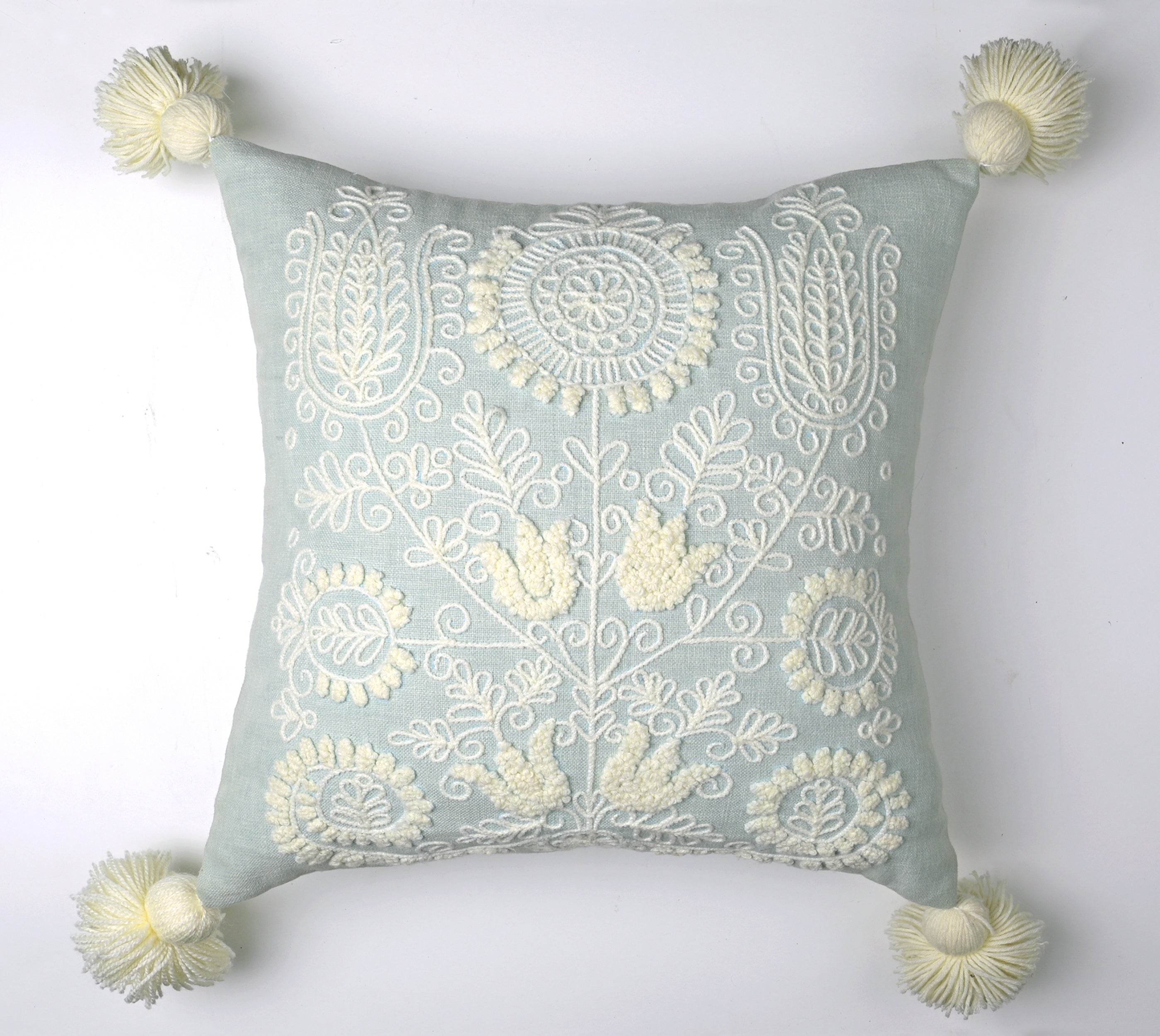 ETOILE Mint Cotton Cushion Cover