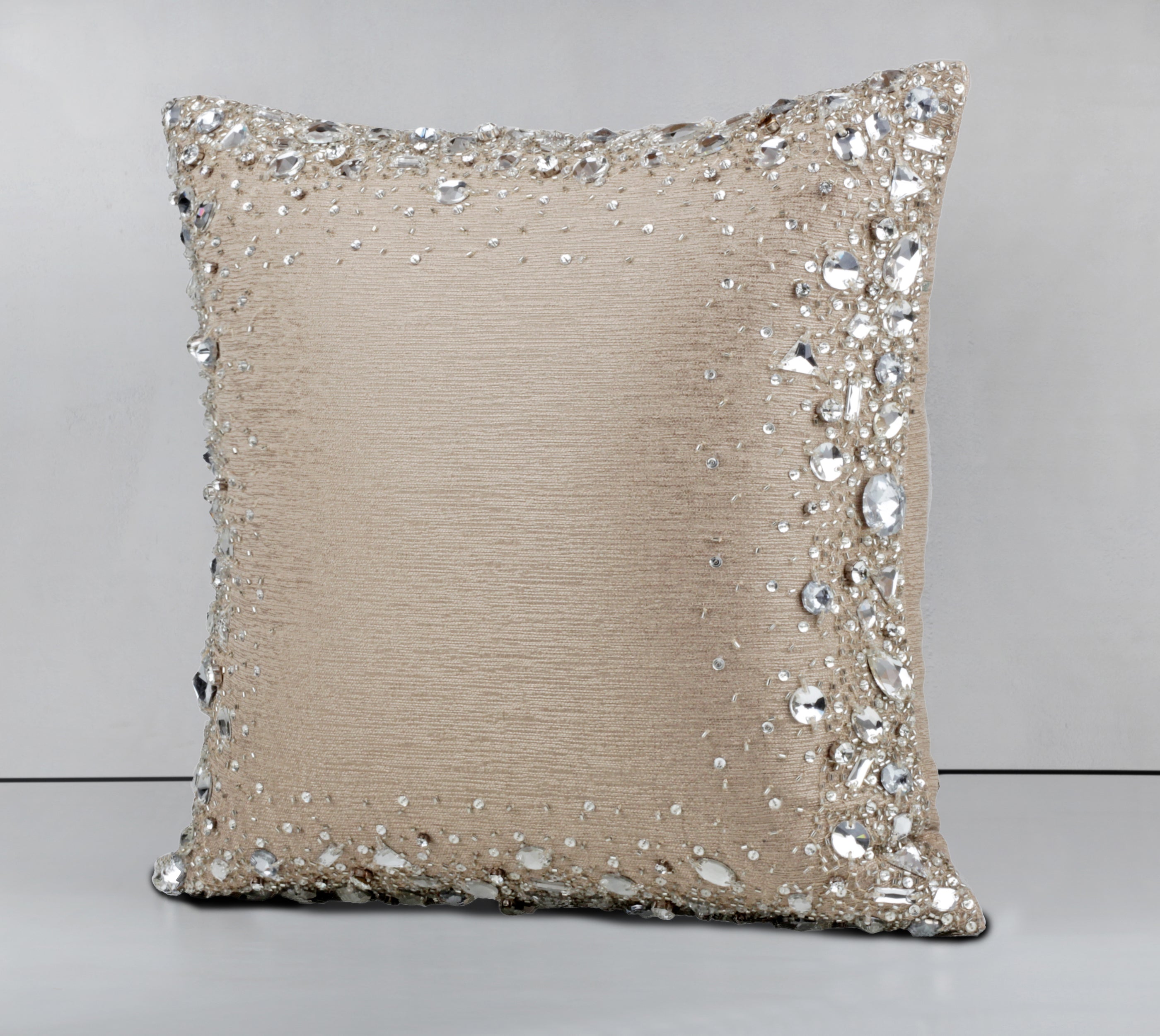 Gold and Silver Cushion Cover