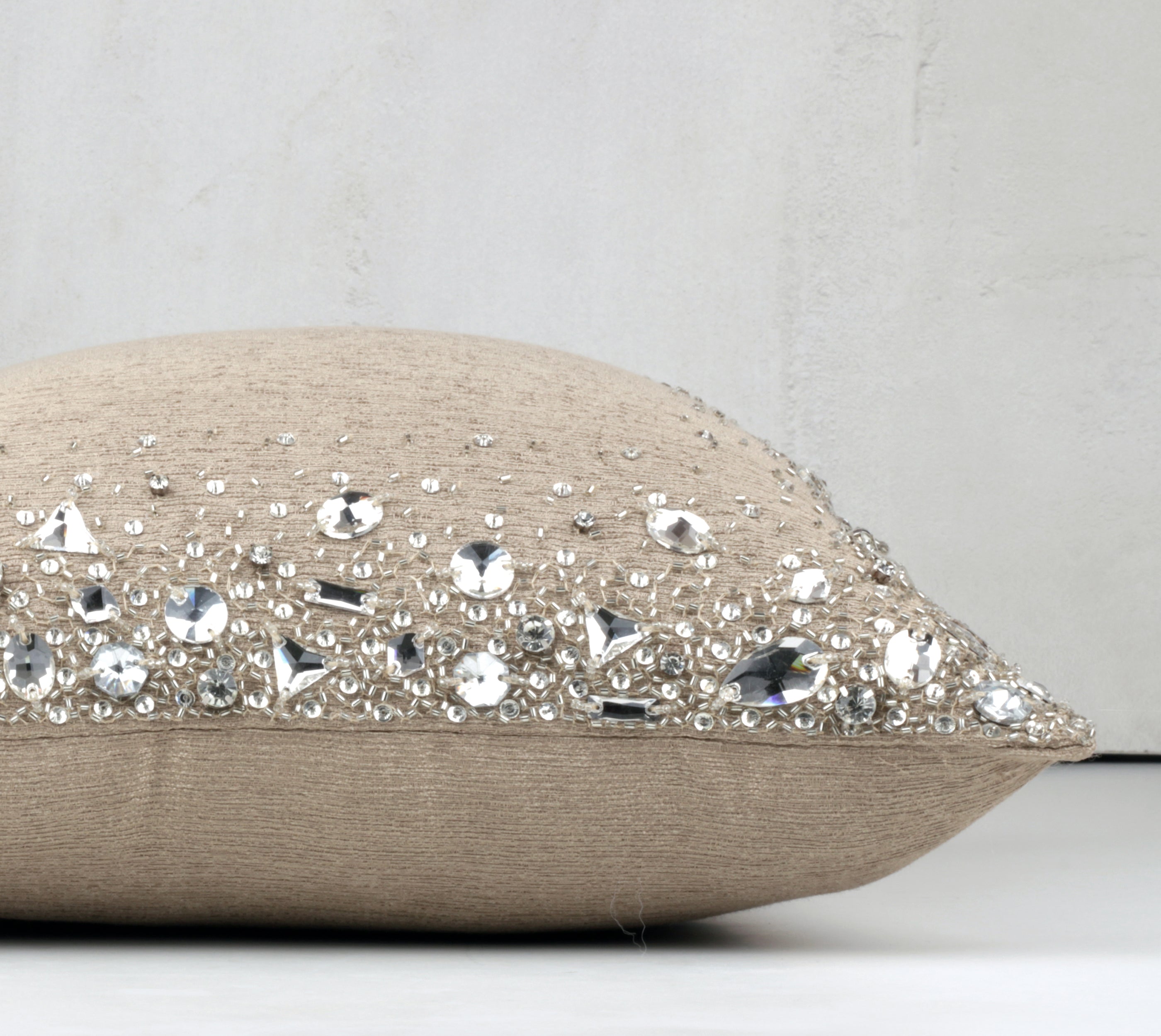 Gold and Silver Cushion Cover