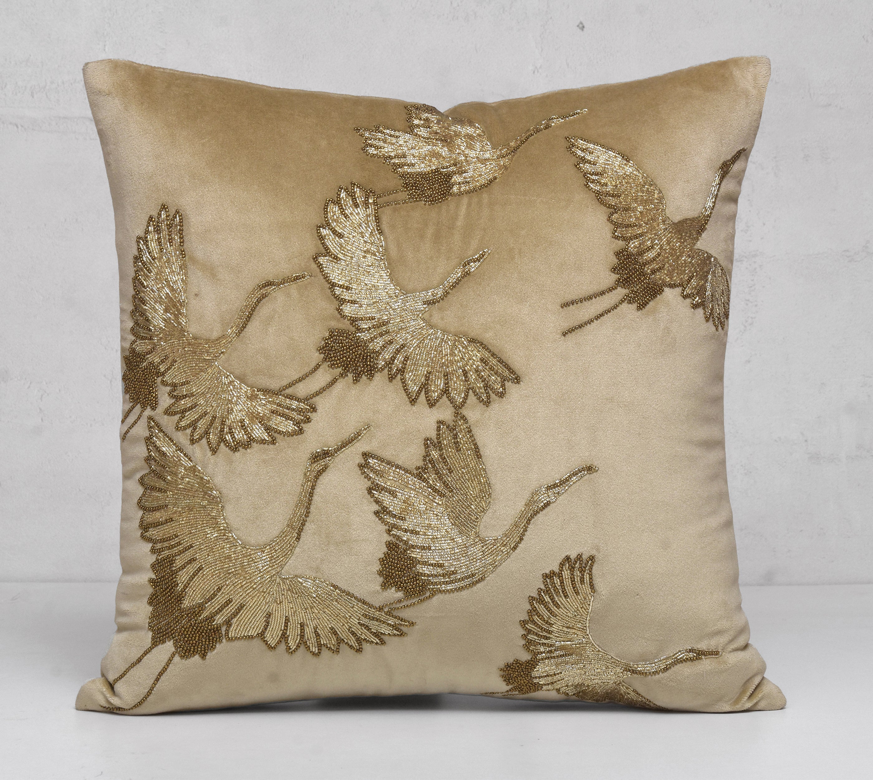 AURORA Gold Velvet Cushion Cover