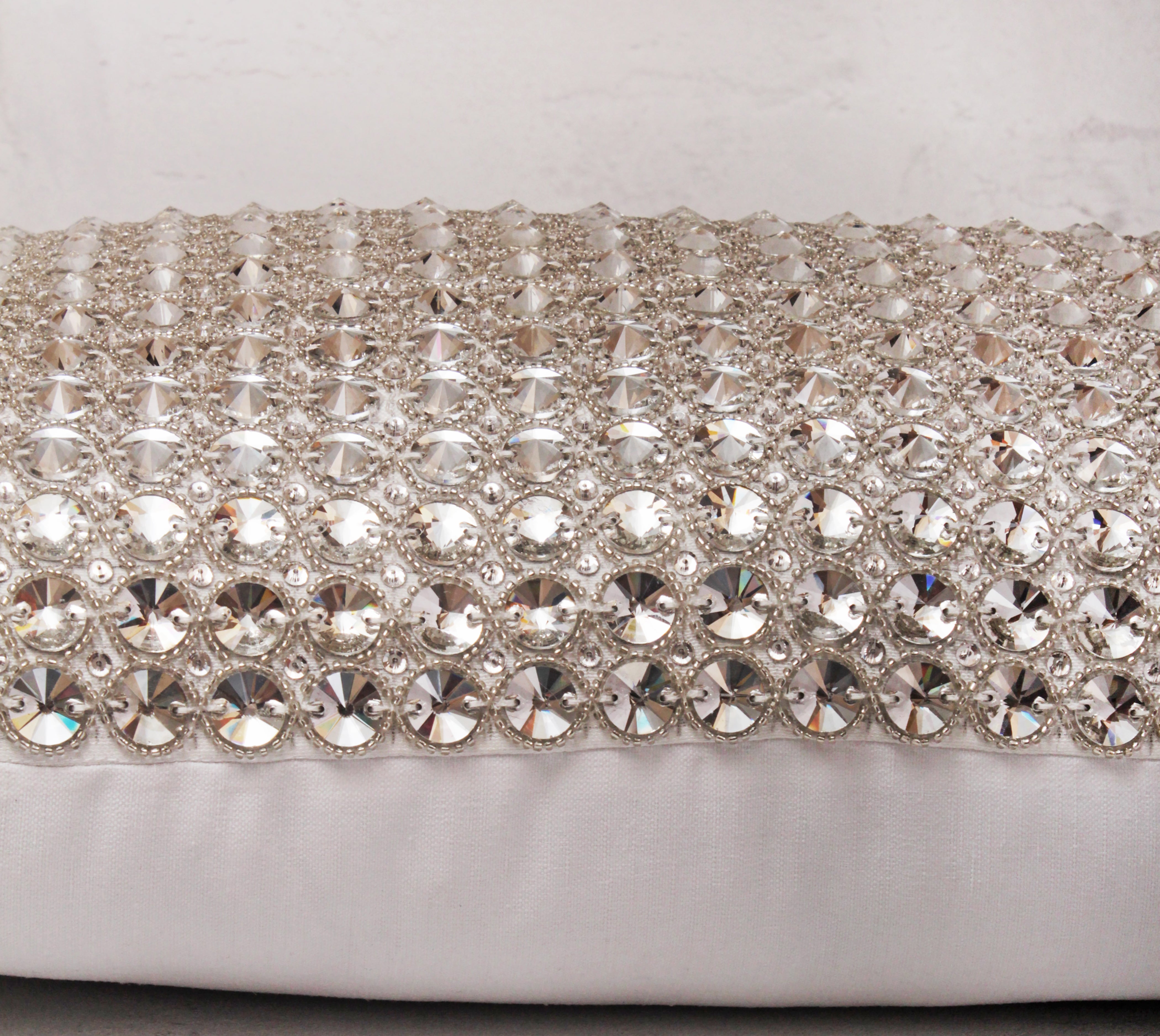 SOFIA Silver Bling Cushion Cover