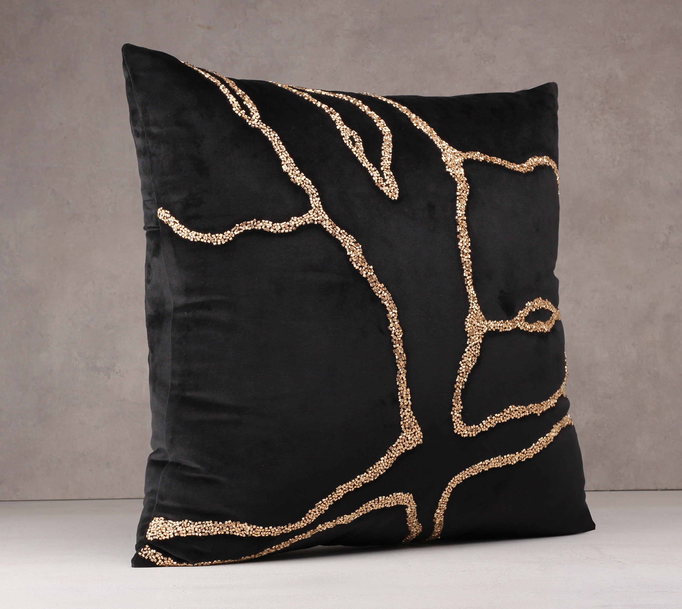 Black Cushion Cover