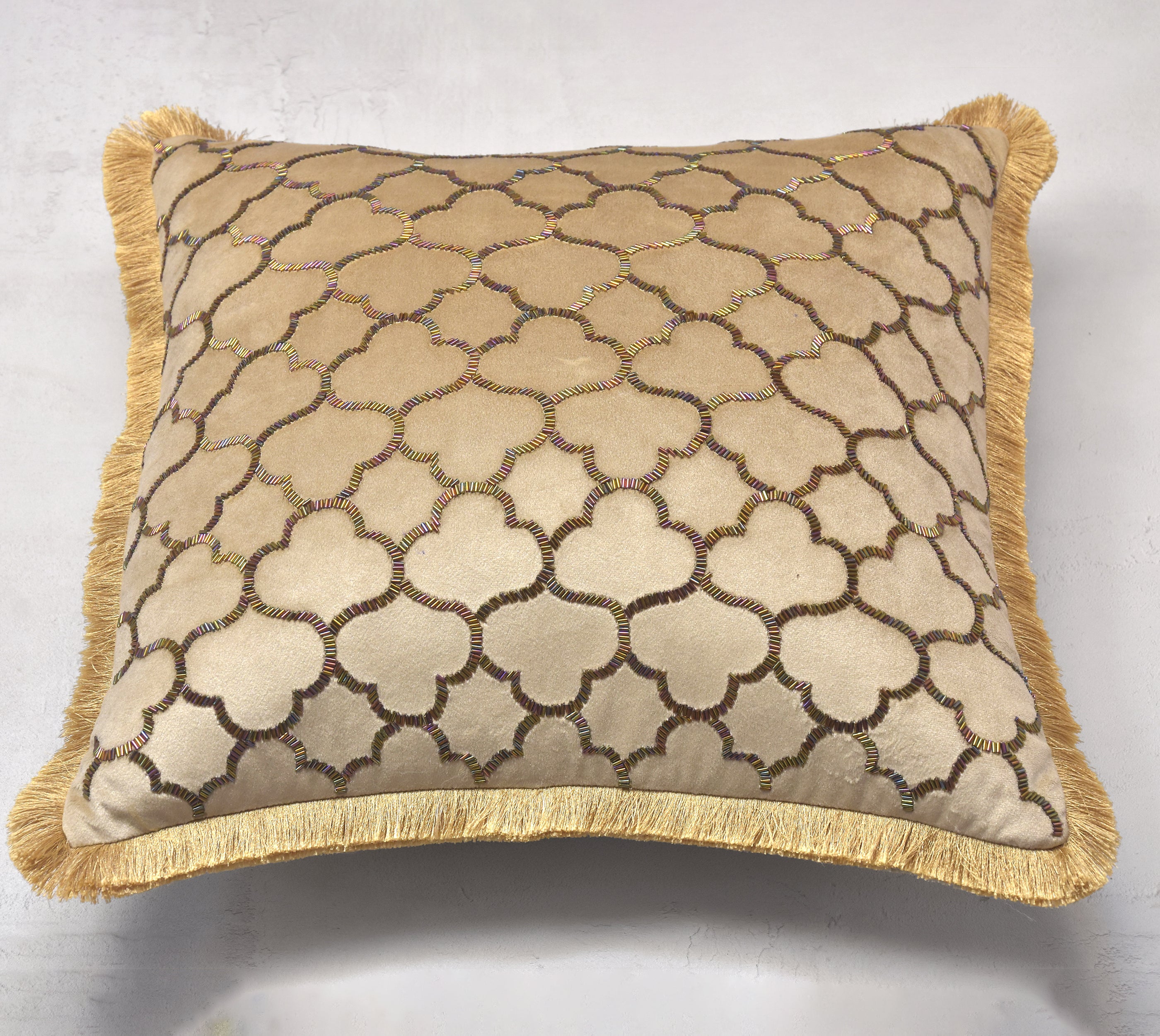 PATINA Gold Velvet Cushion Cover