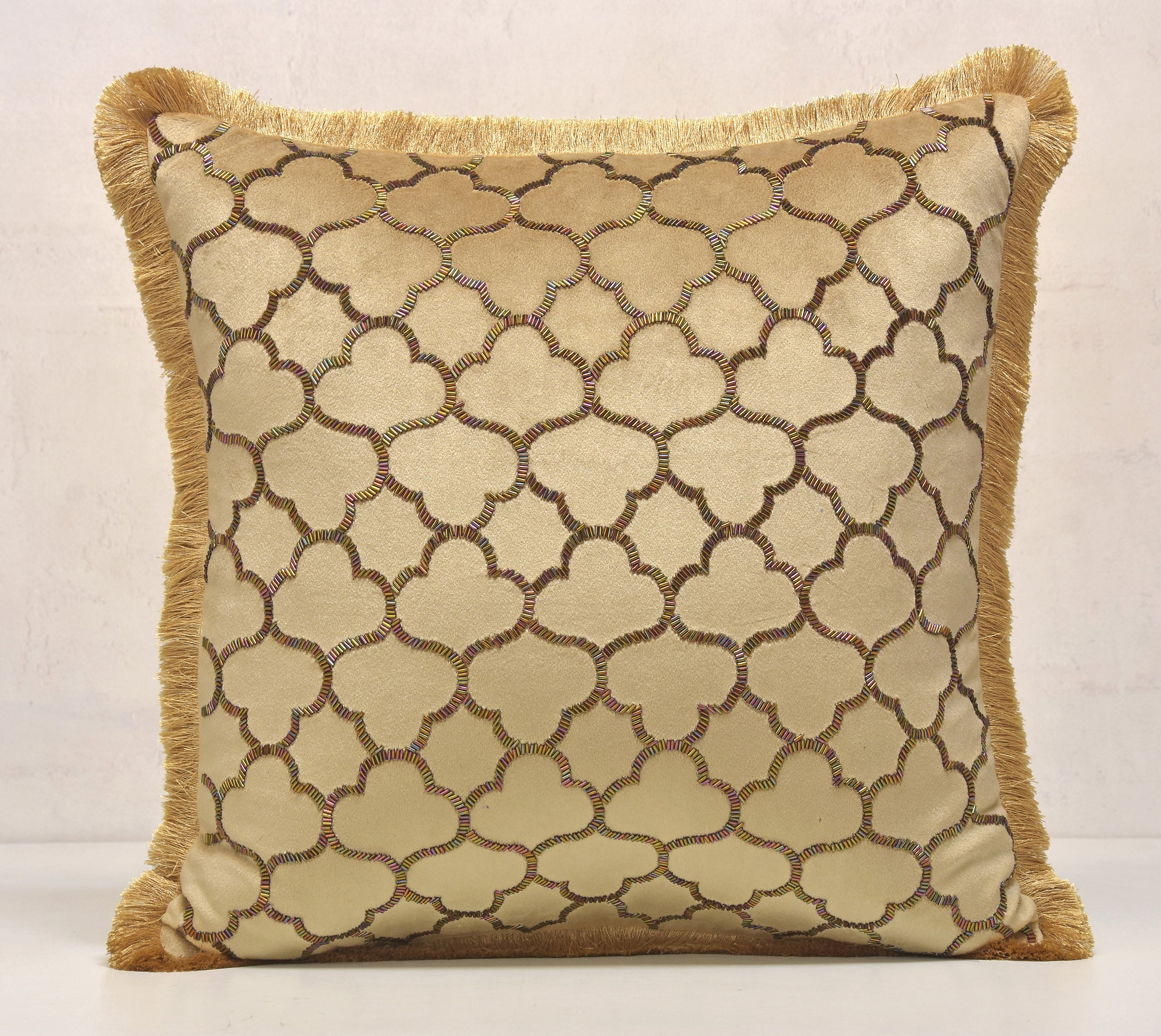 PATINA Gold Velvet Cushion Cover