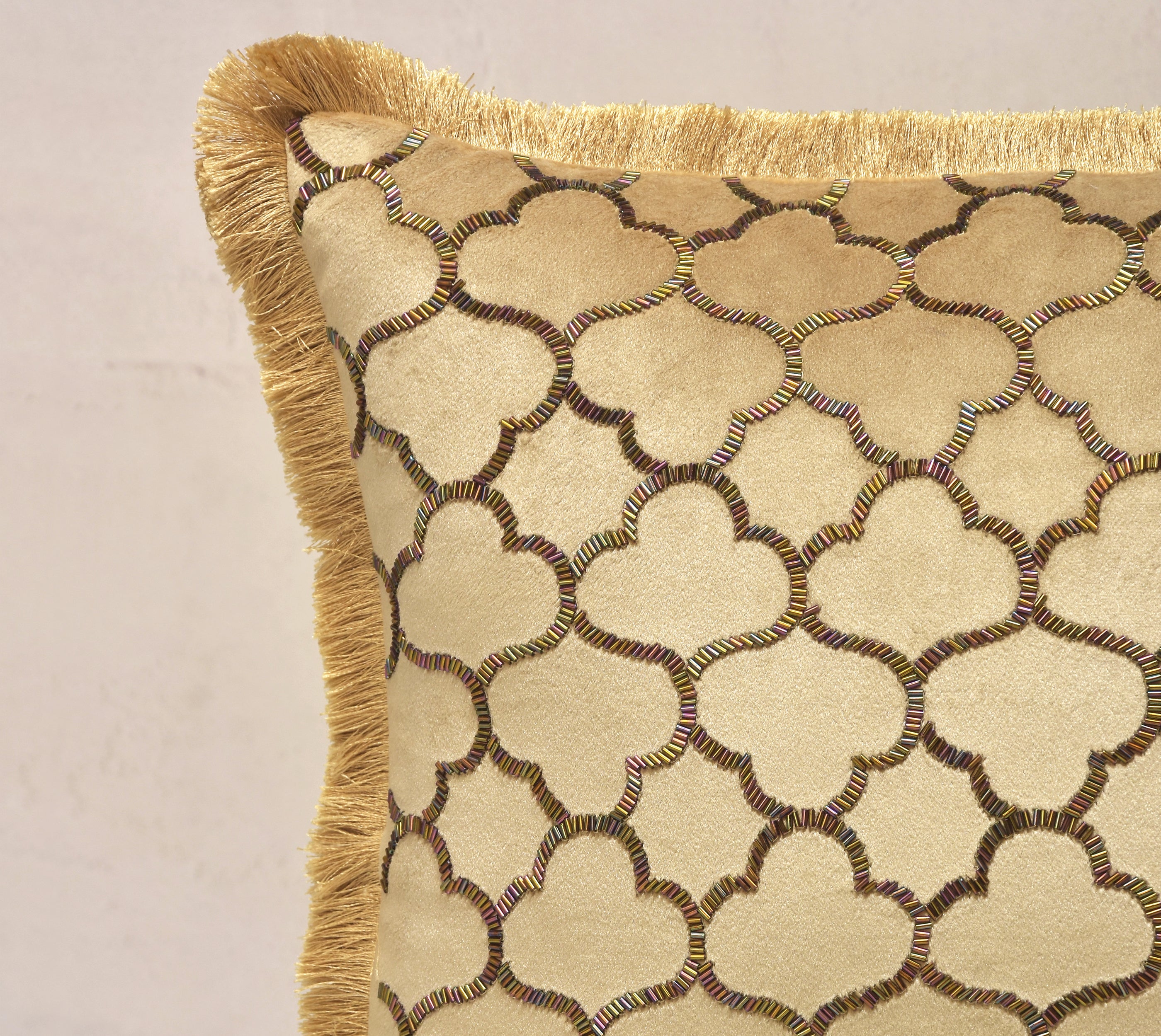 PATINA Gold Velvet Cushion Cover