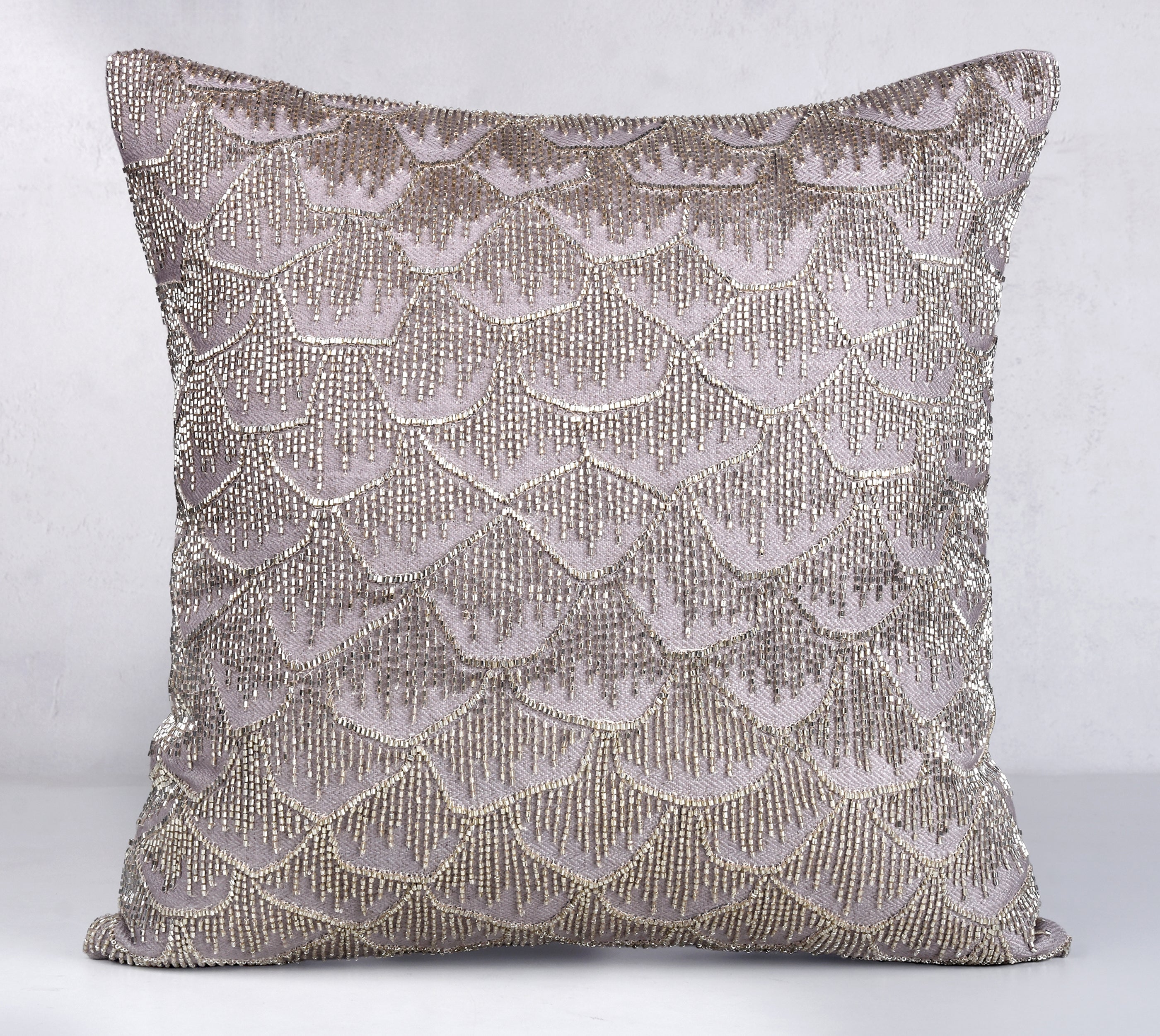 MEREDITH Dusty Pink Cotton Cushion Cover