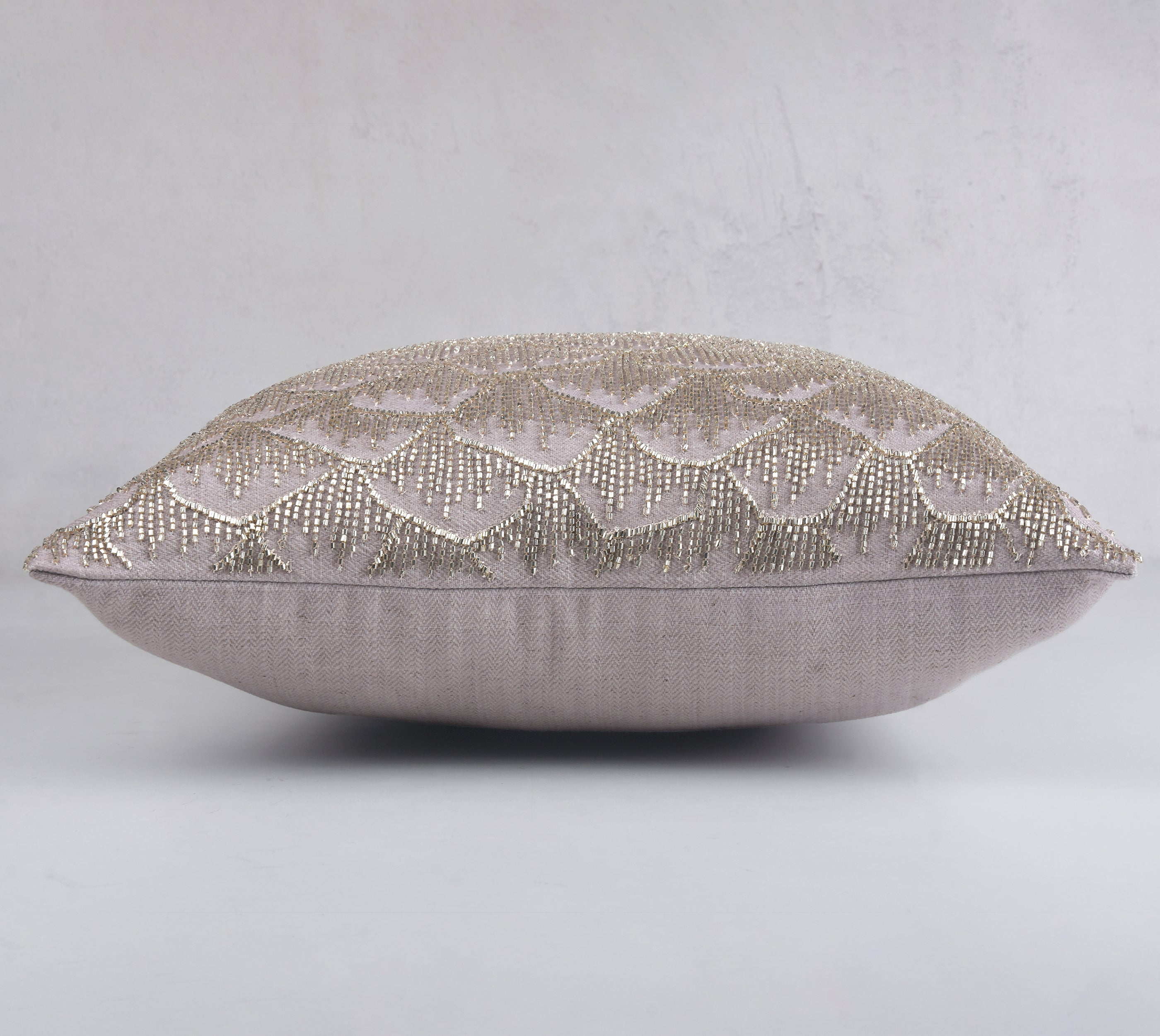 MEREDITH Dusty Pink Cotton Cushion Cover