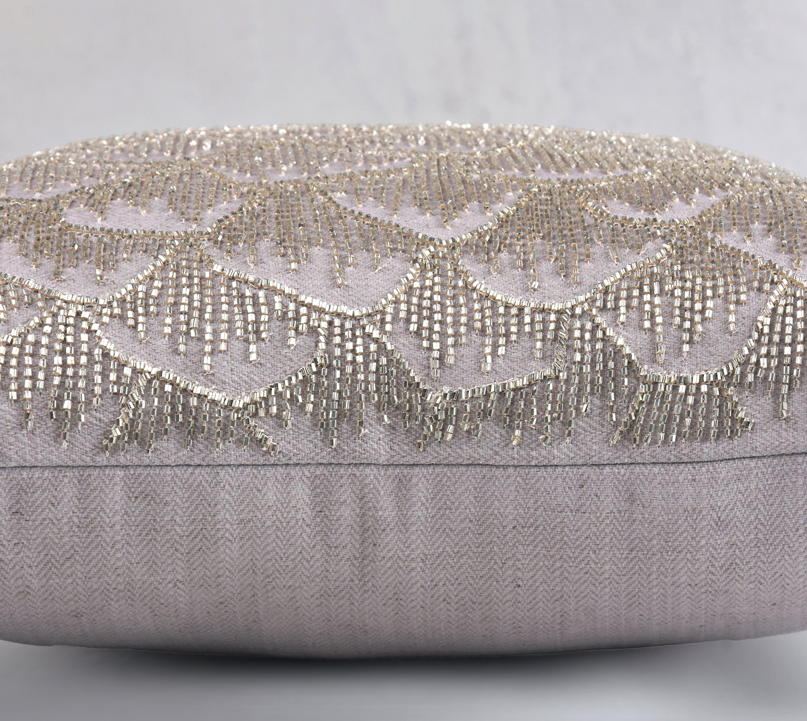 MEREDITH Dusty Pink Cotton Cushion Cover