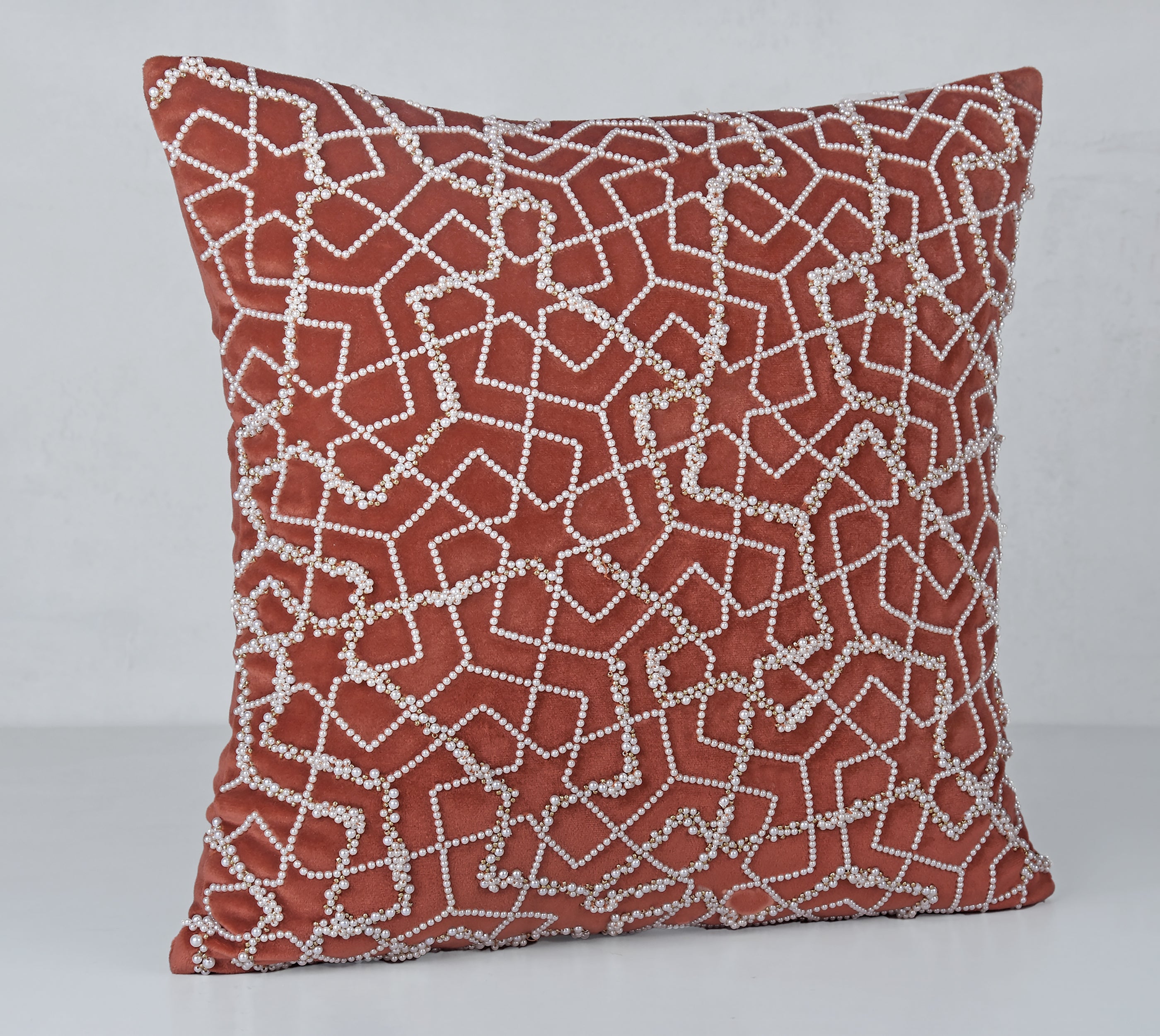 MYSTIC Rust Velvet Cushion Cover