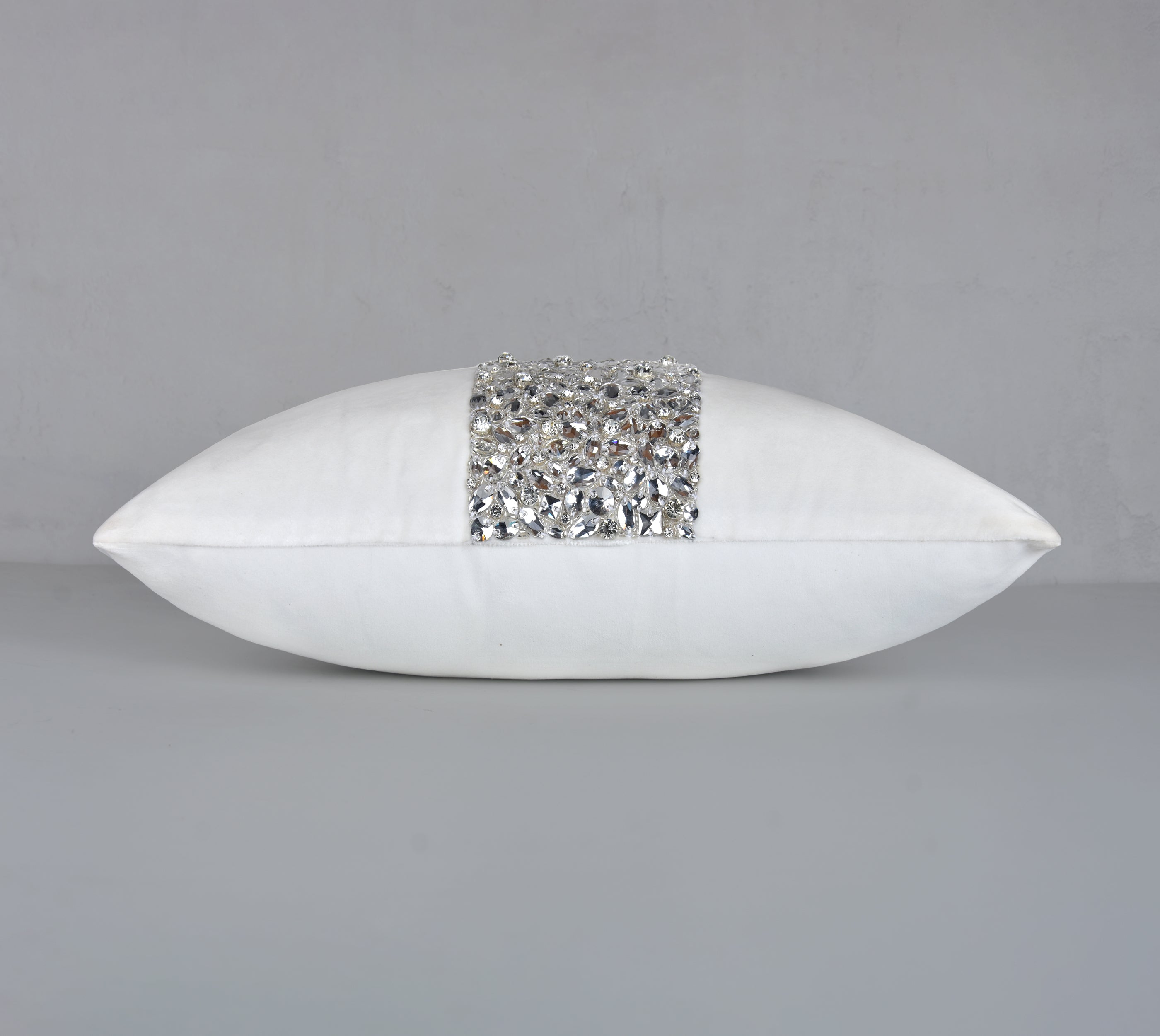 ALICE White Velvet Cushion Cover
