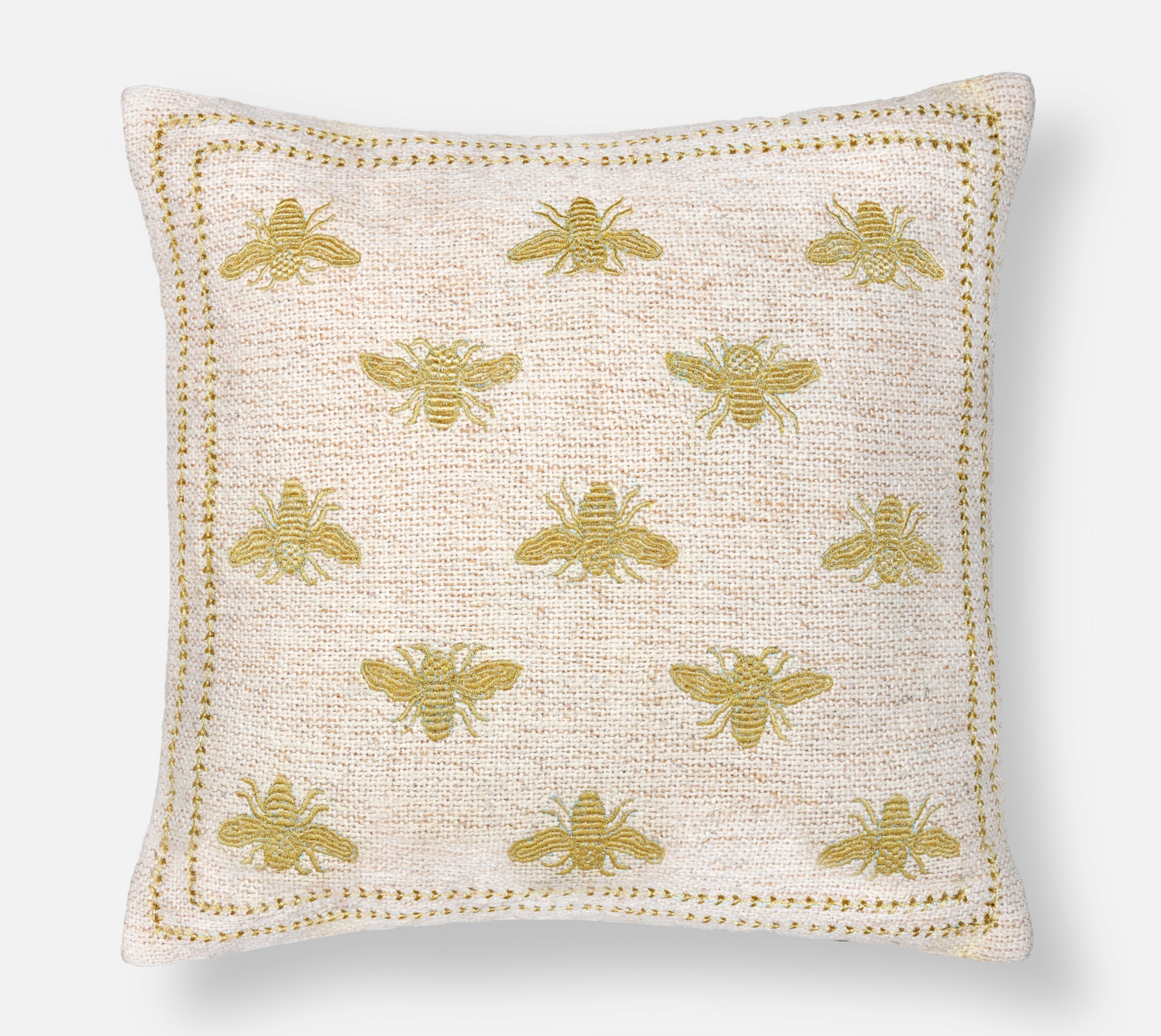 ROSA Cream Cotton Cushion Cover