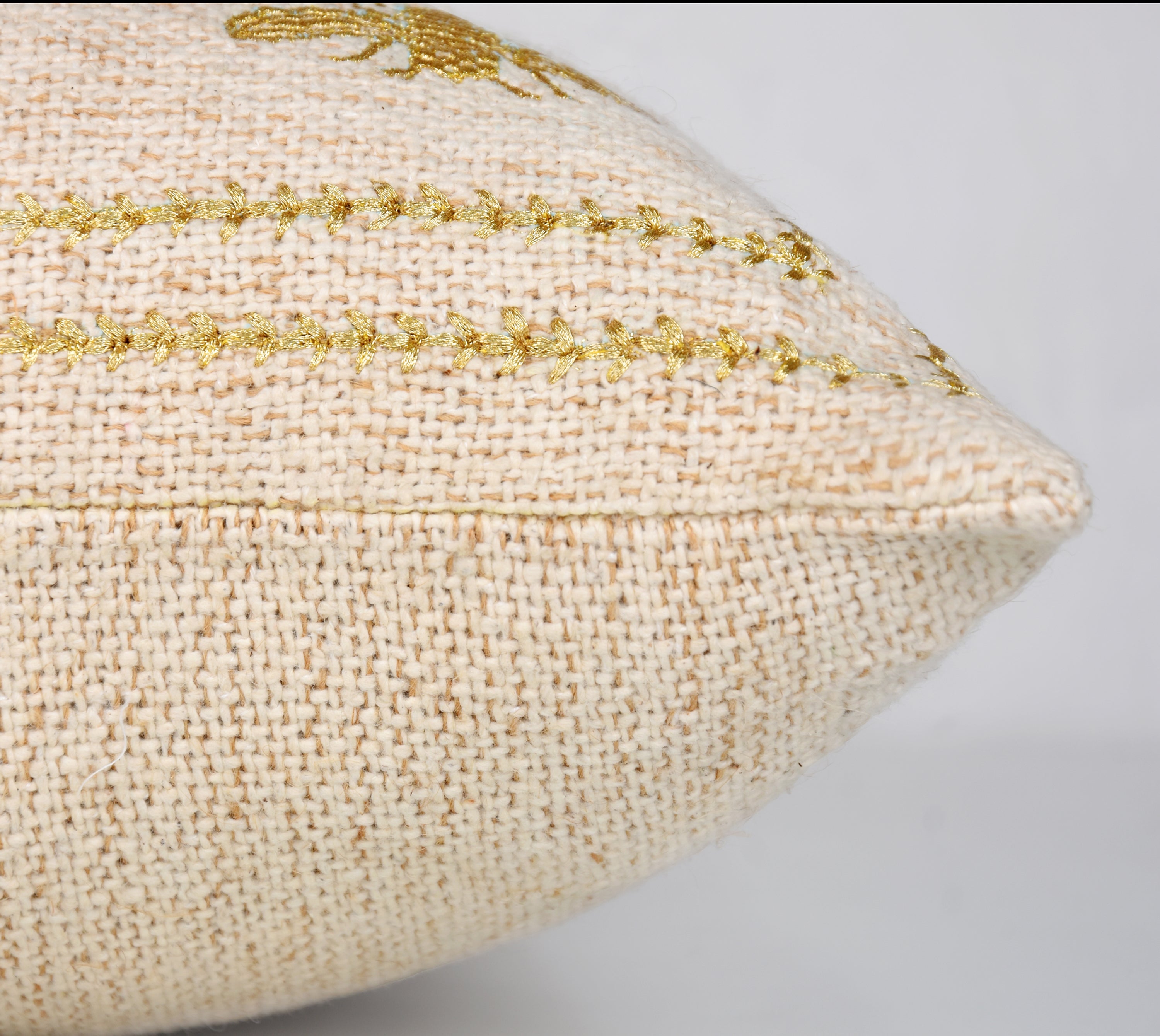 ROSA Cream Cotton Cushion Cover
