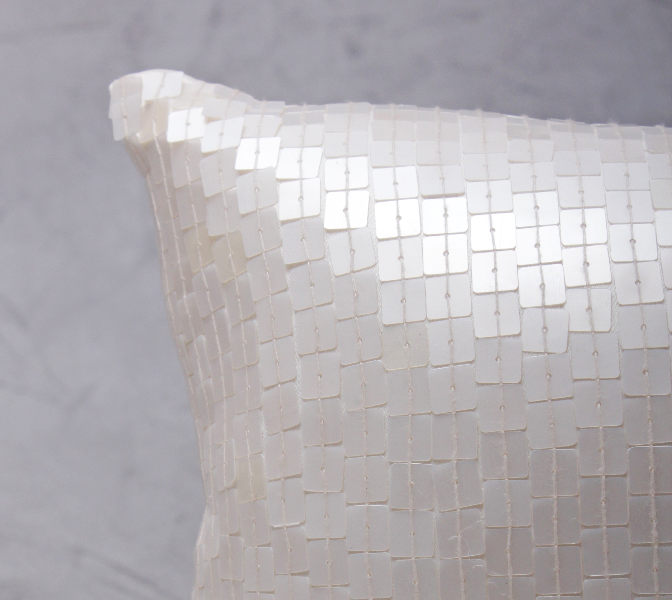 SPRITZ Off white Sequins Cushion Cover